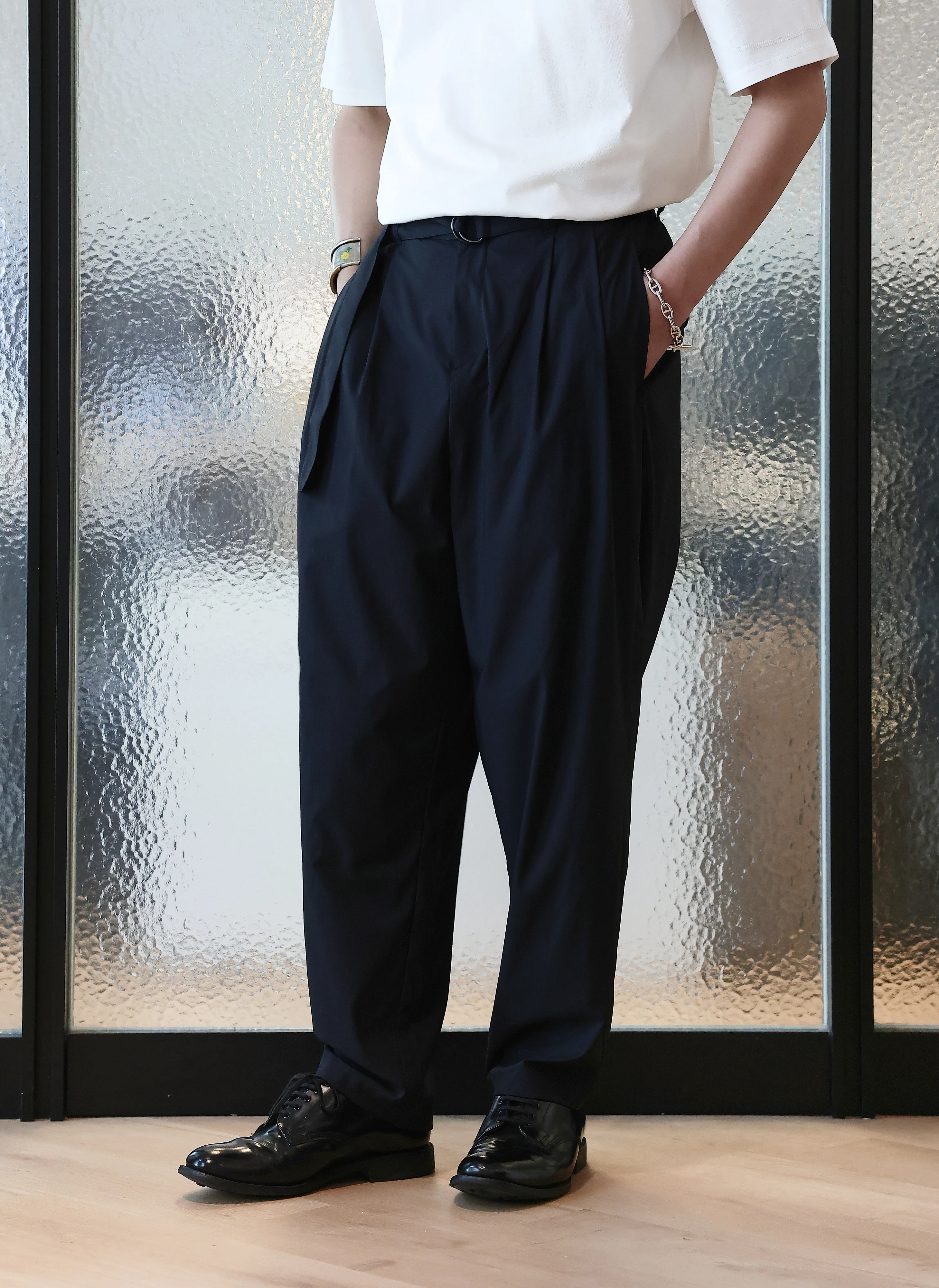 Ripstop Wide Tapered Pants - Umamrii
