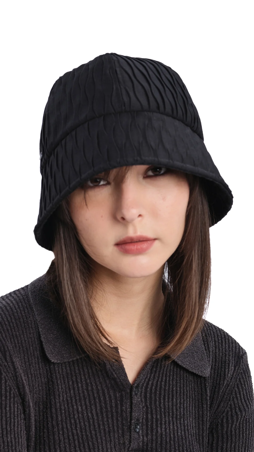 Wrinkled Beauty Tulip Hat - Umamrii