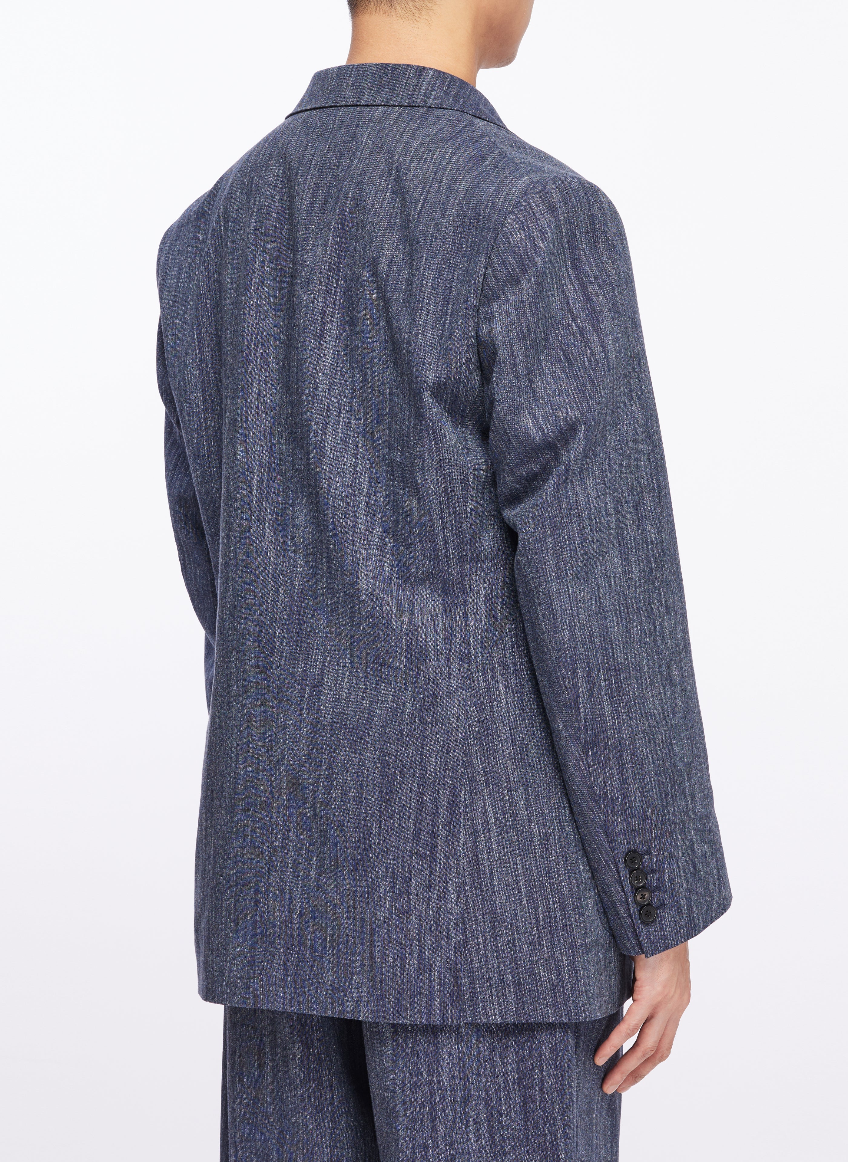 Marzotto Cotton Wool Construction Blazer - Umamrii
