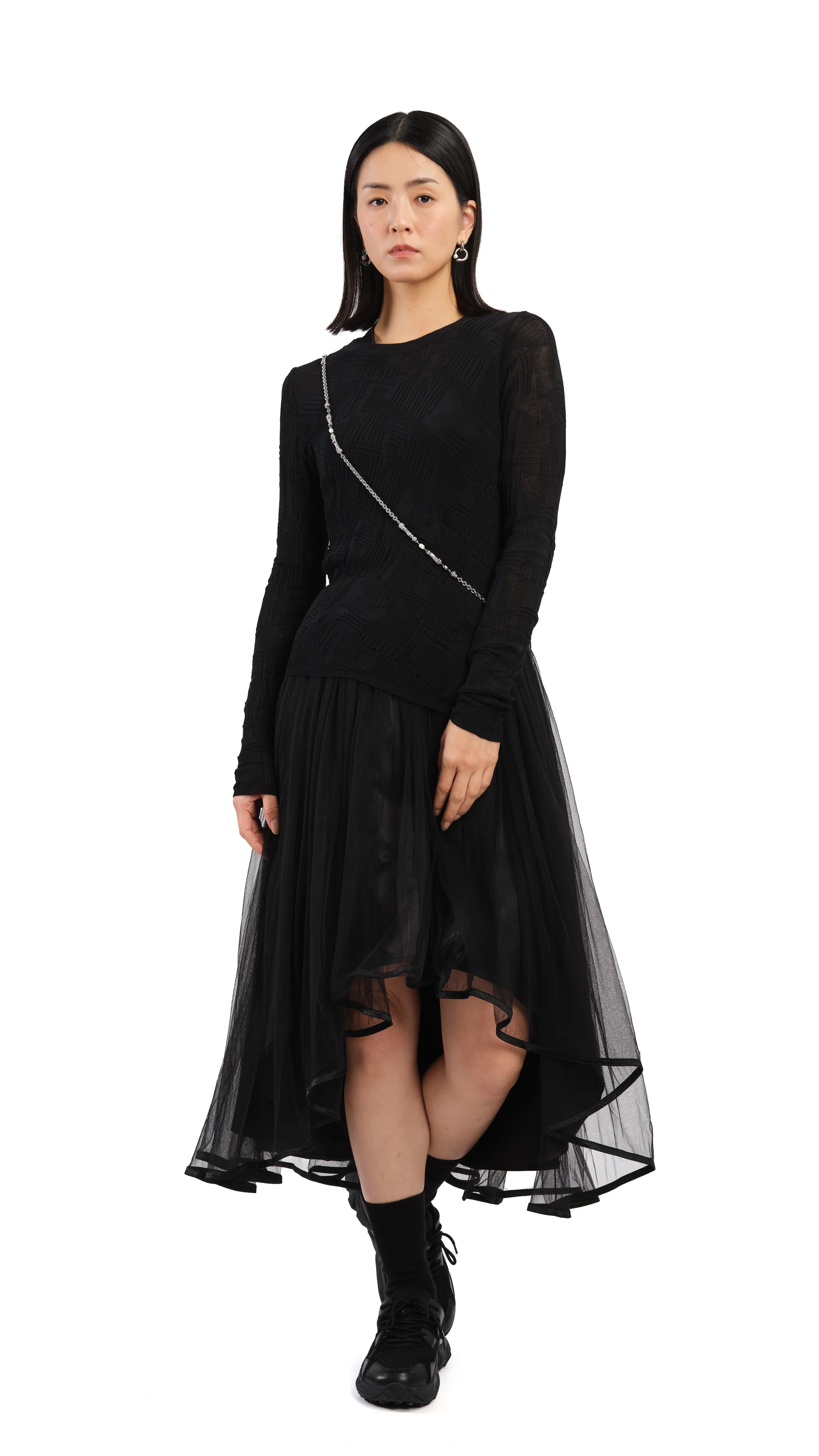 Volume Mesh Skirt - Umamrii