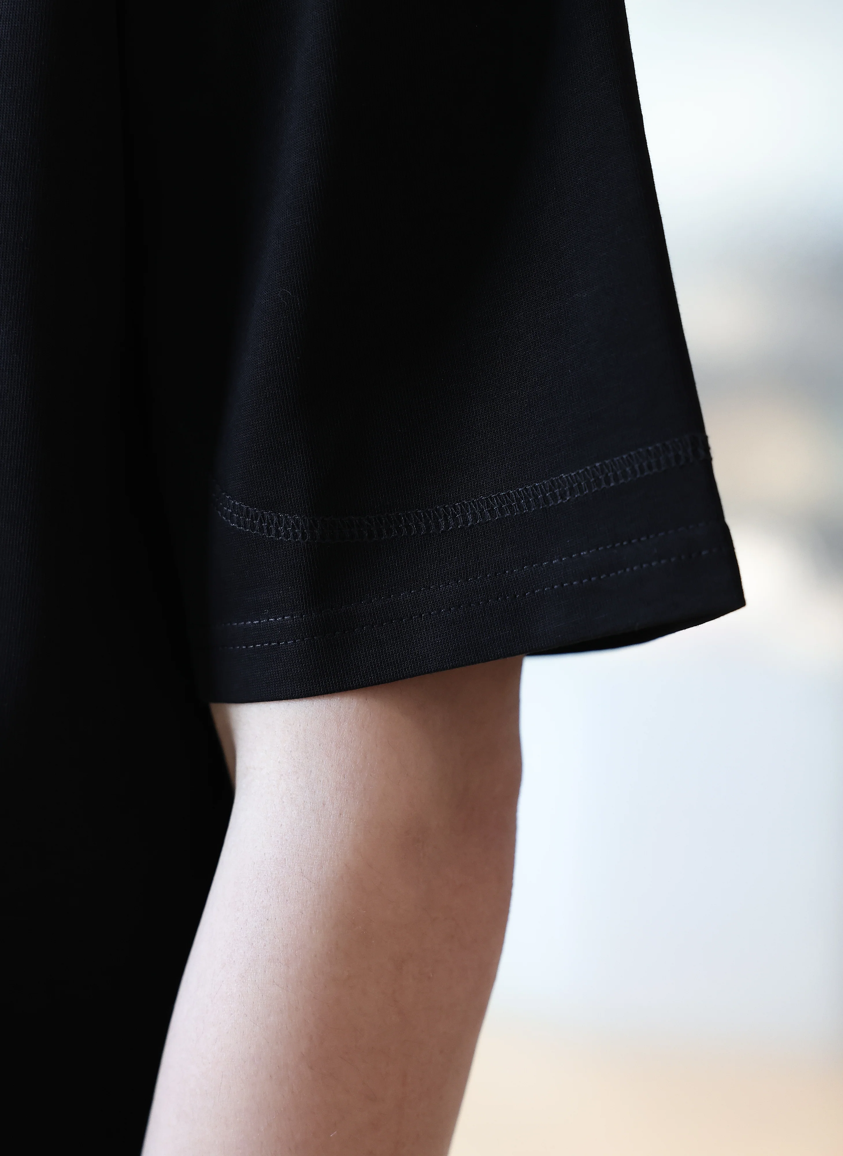 Mercerized Cotton T-shirt - Umamrii