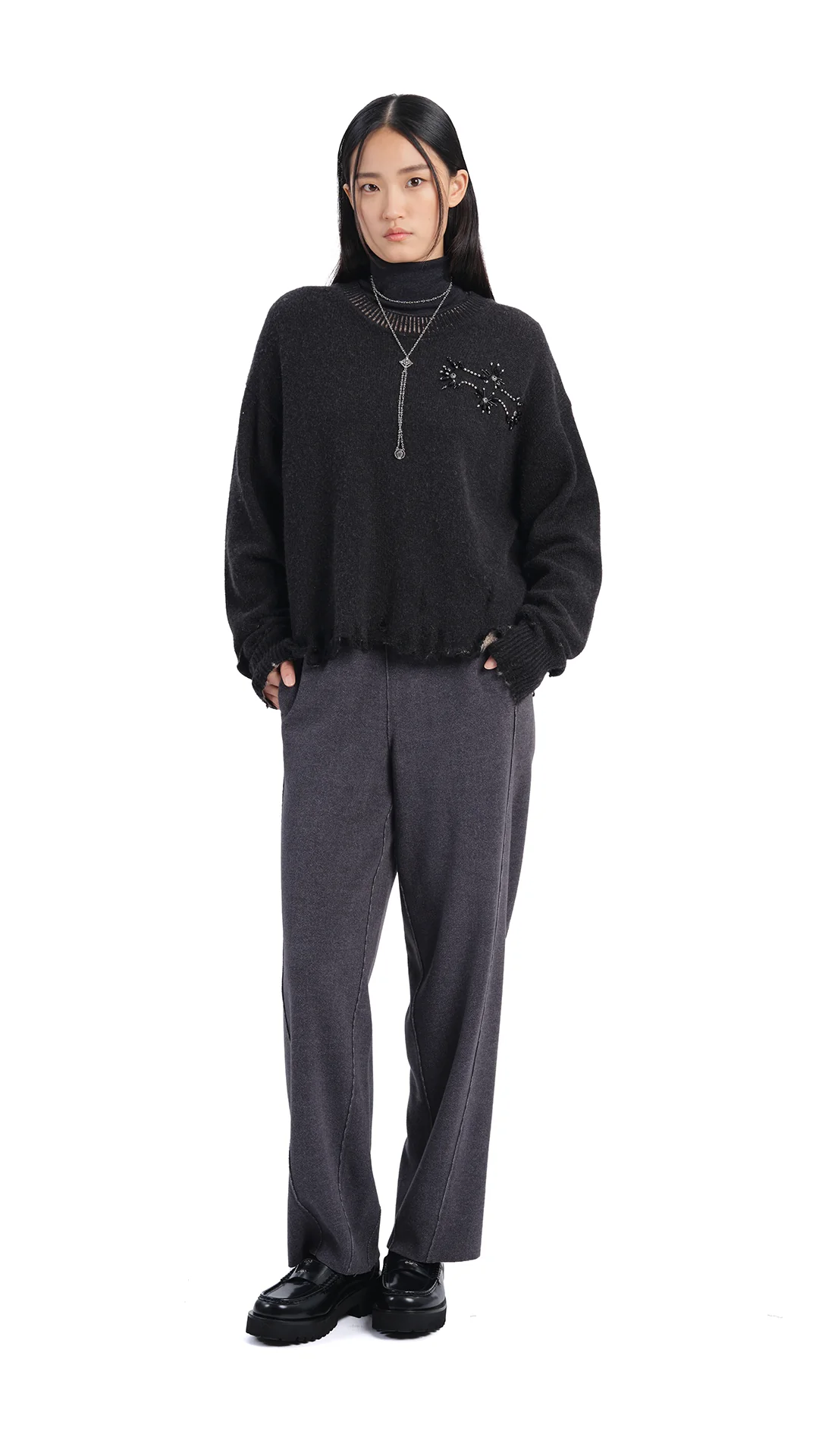 Distressed Pullover - Umamrii