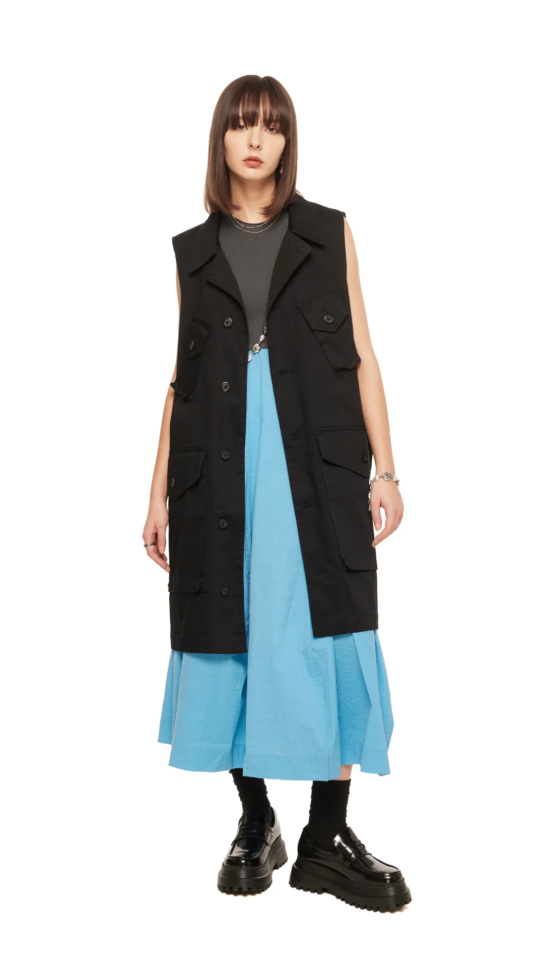 Ultra-Large Military Sleeveless Jacket - Umamrii