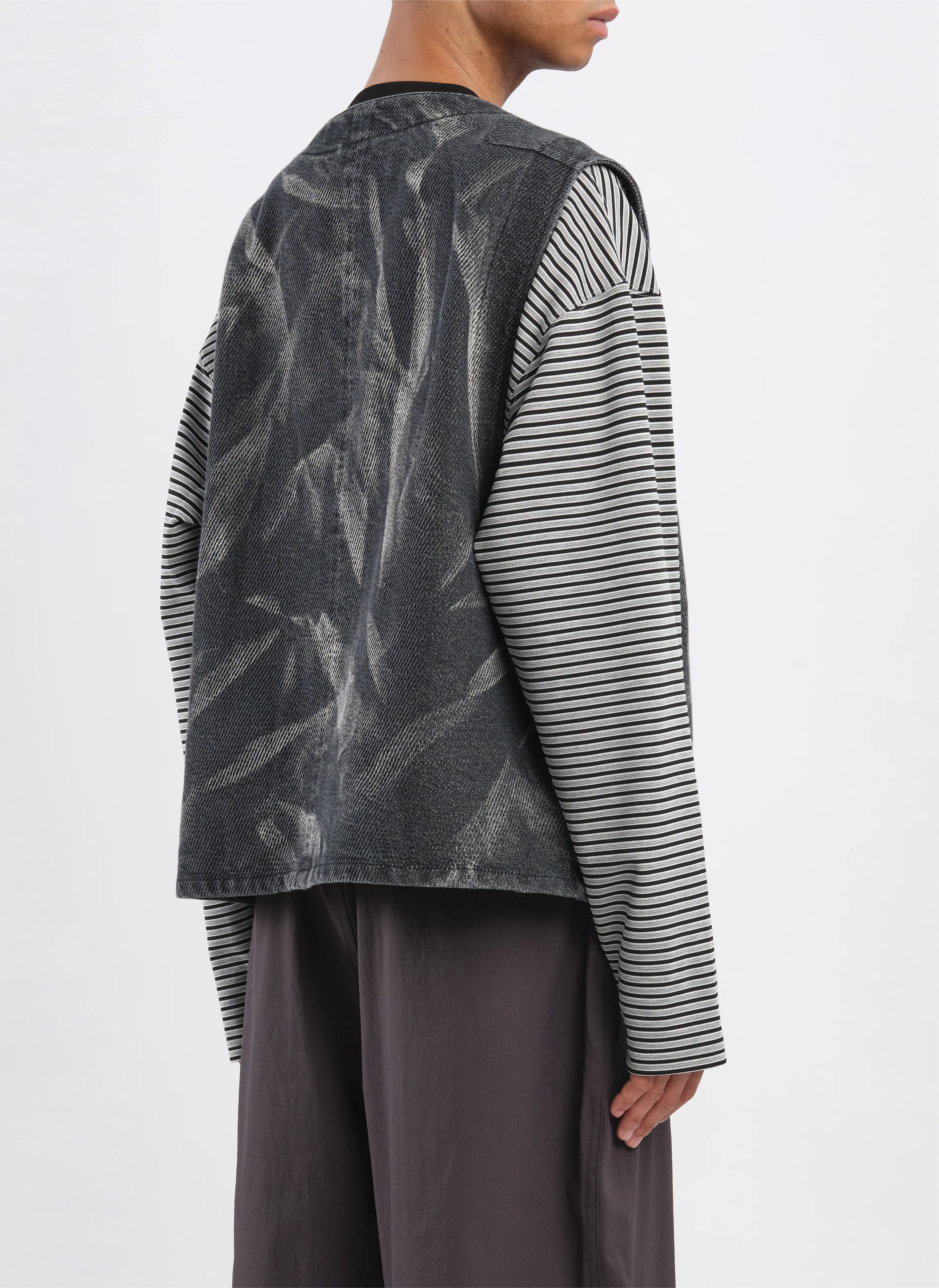 Cotton Polyester Jersey Waistcoat - Umamrii