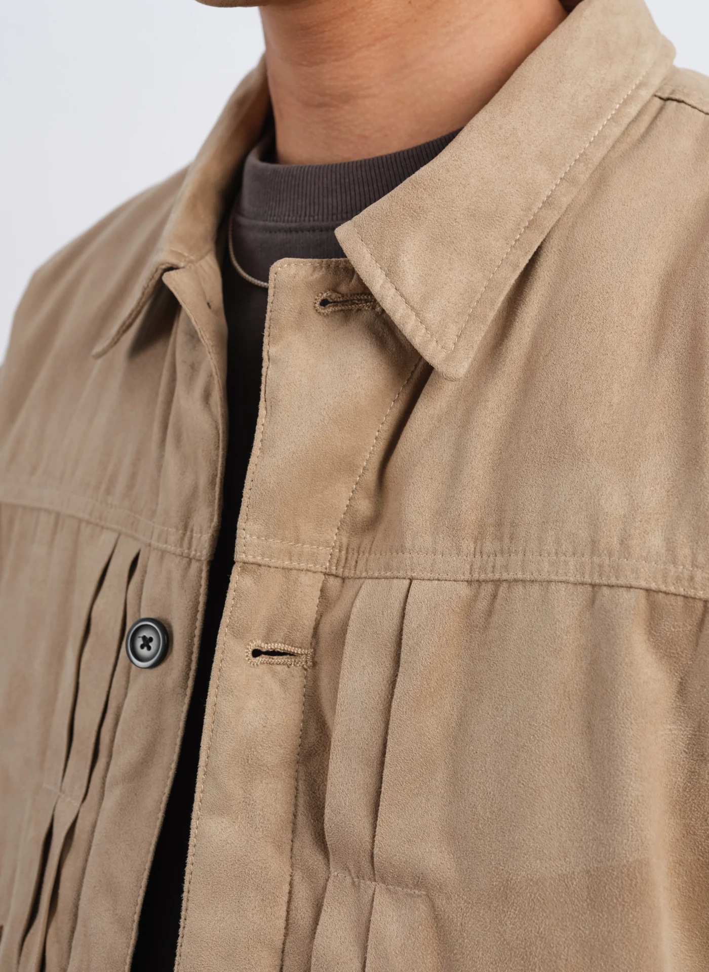 Eco Suede Primaloft Insulation Padded Jacket - Umamrii