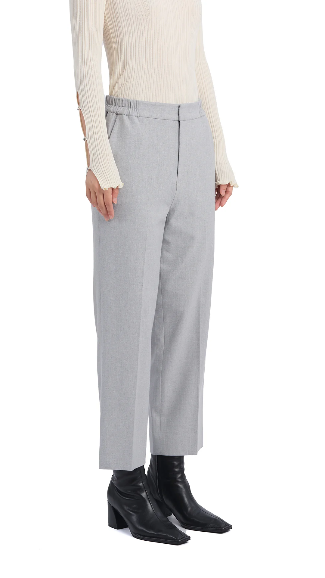 Straight-Leg Trousers - Umamrii