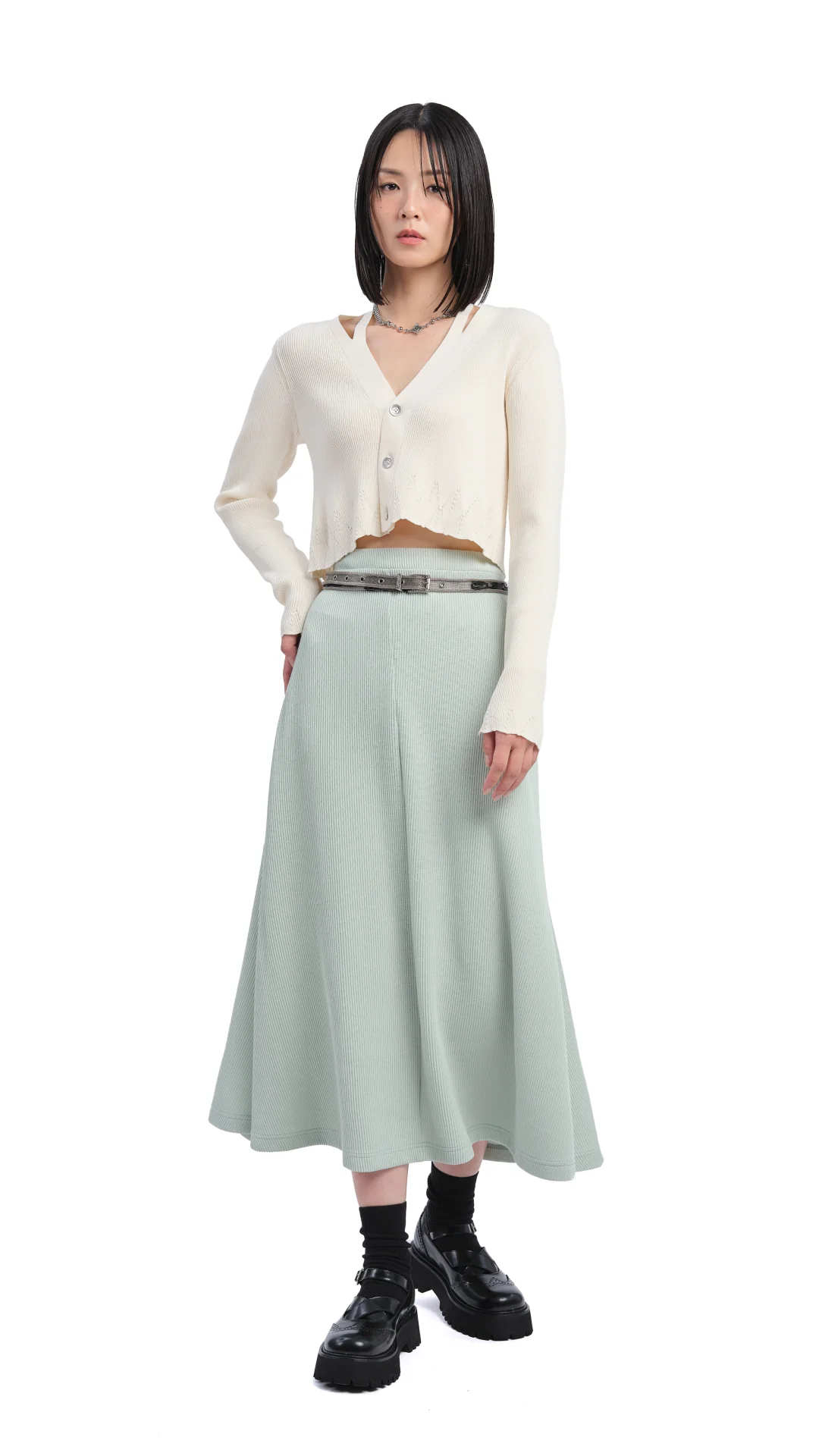 Cutout Cardigan - Umamrii