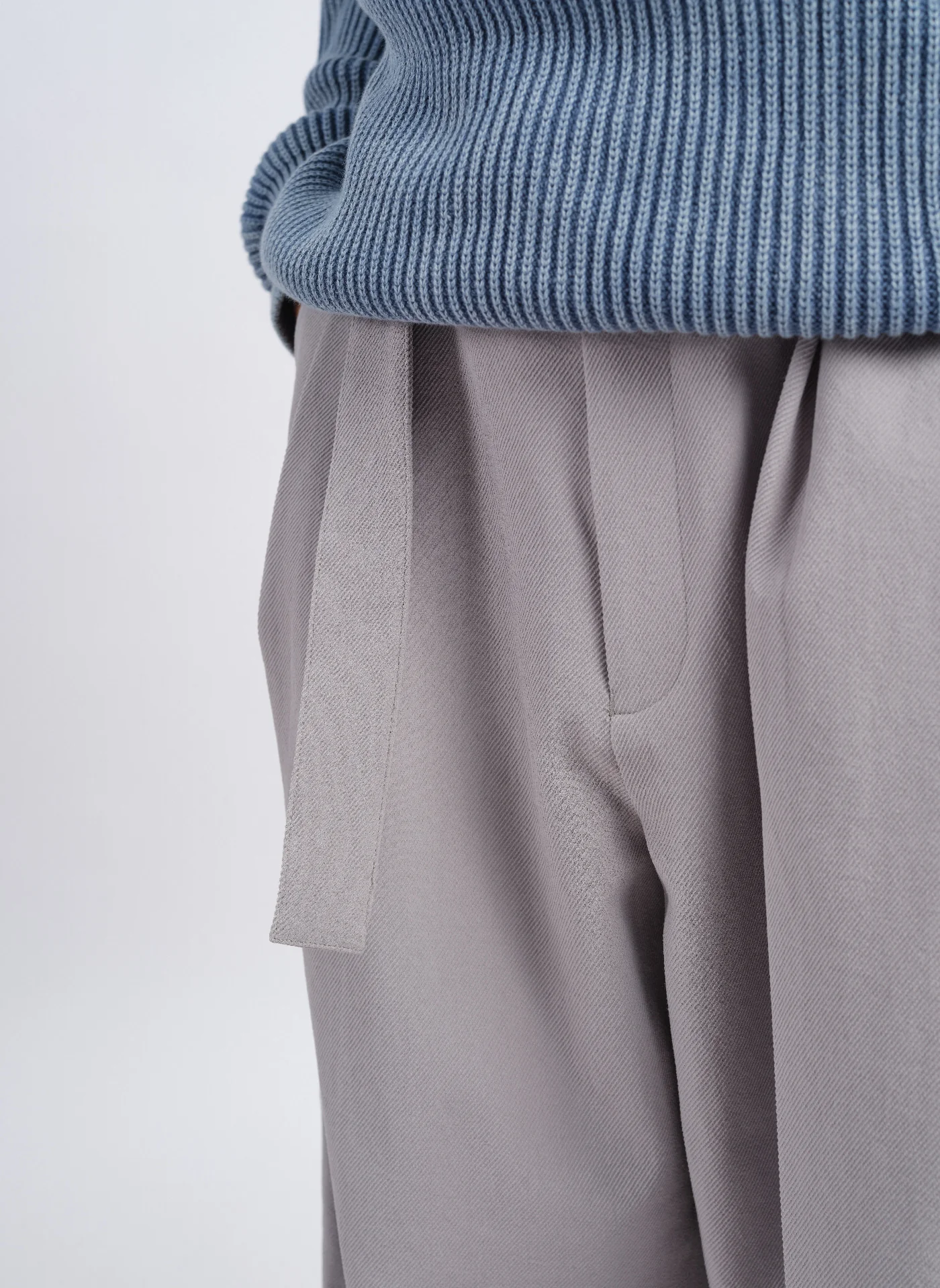 Solotex Garbardine (Work) Pleated WidePants (P-17) - Umamrii