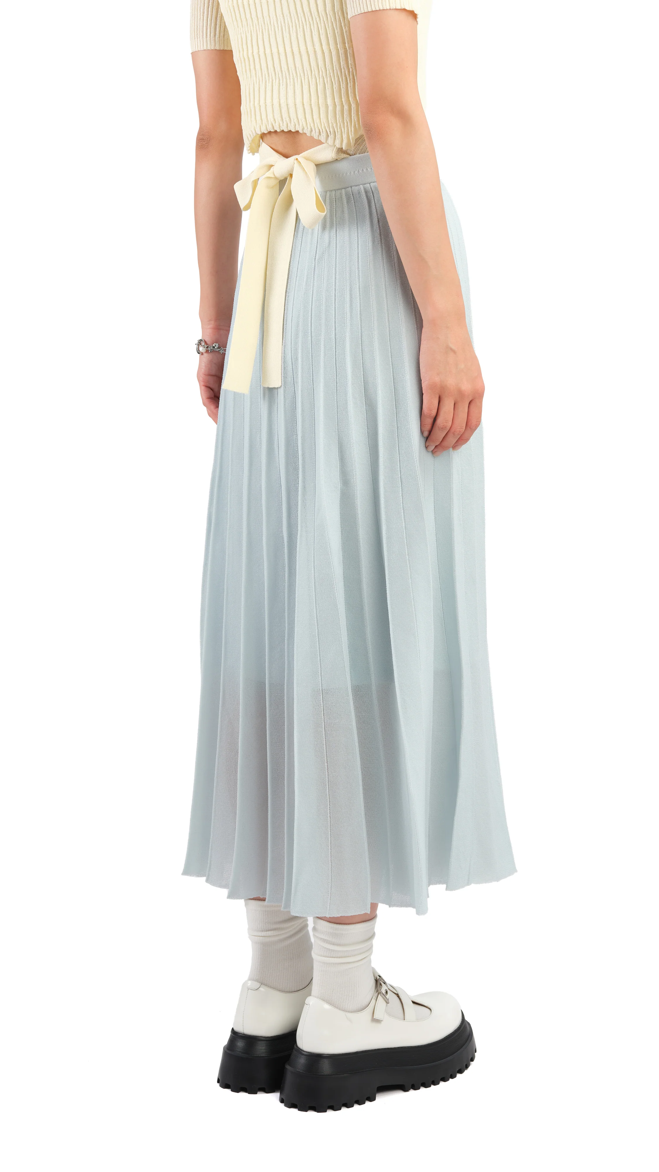 Sheer Knit Skirt - Umamrii