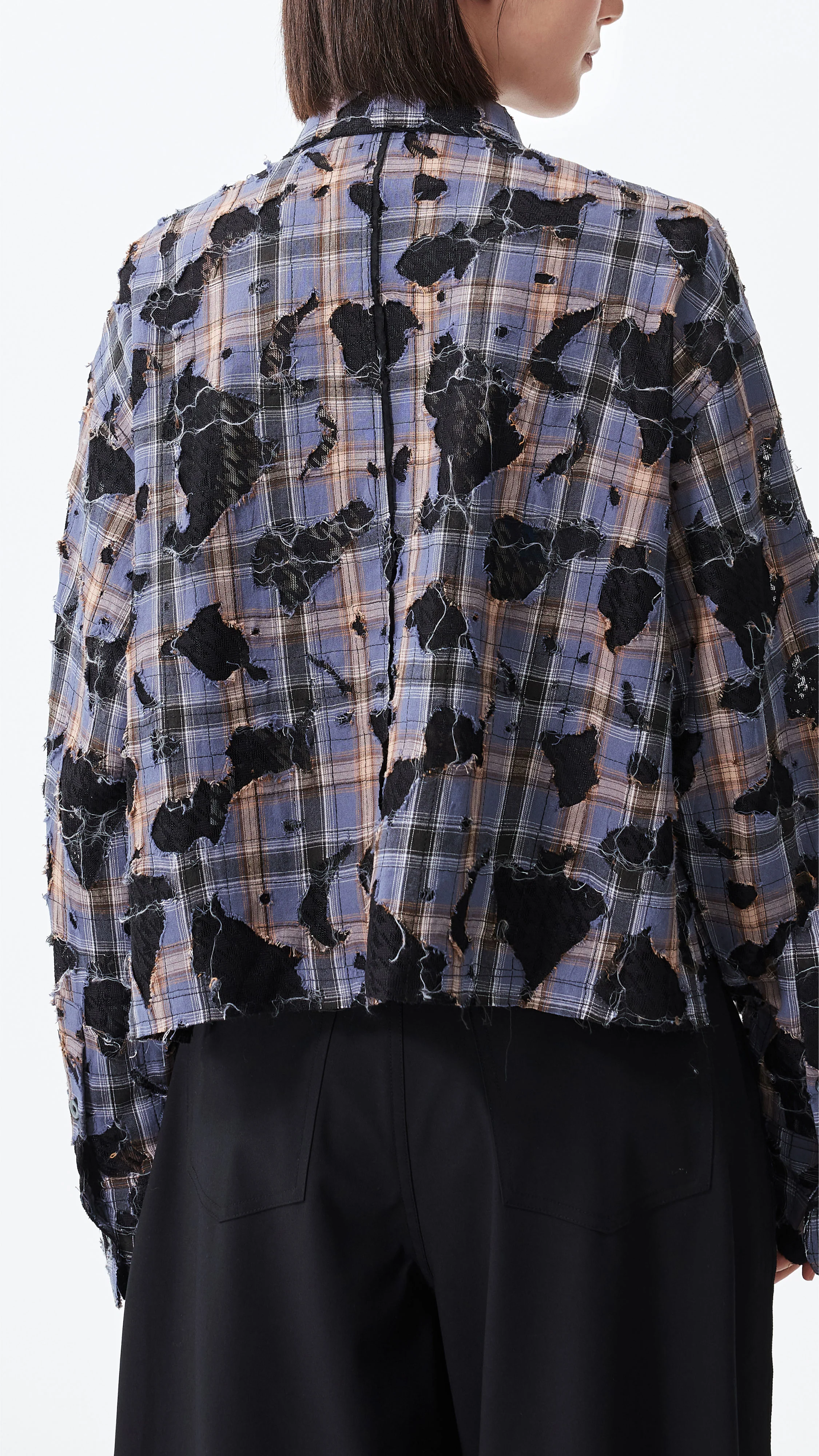 Patchwork Lace Shirt - Umamrii