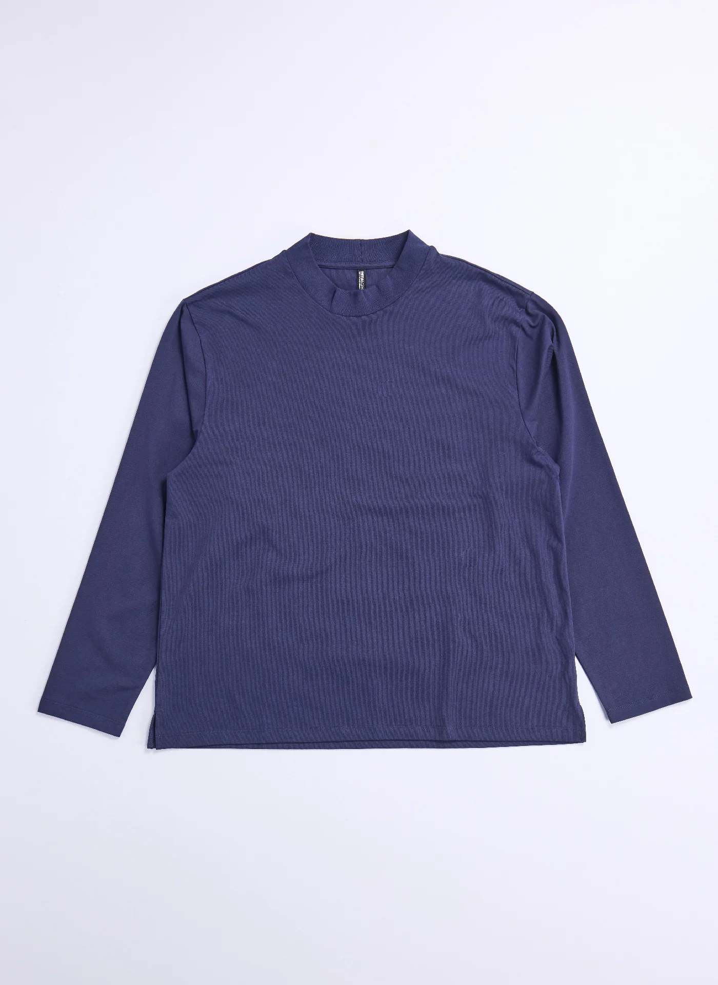Mercerized Cotton Mock Neck Tee (T-05) - Umamrii