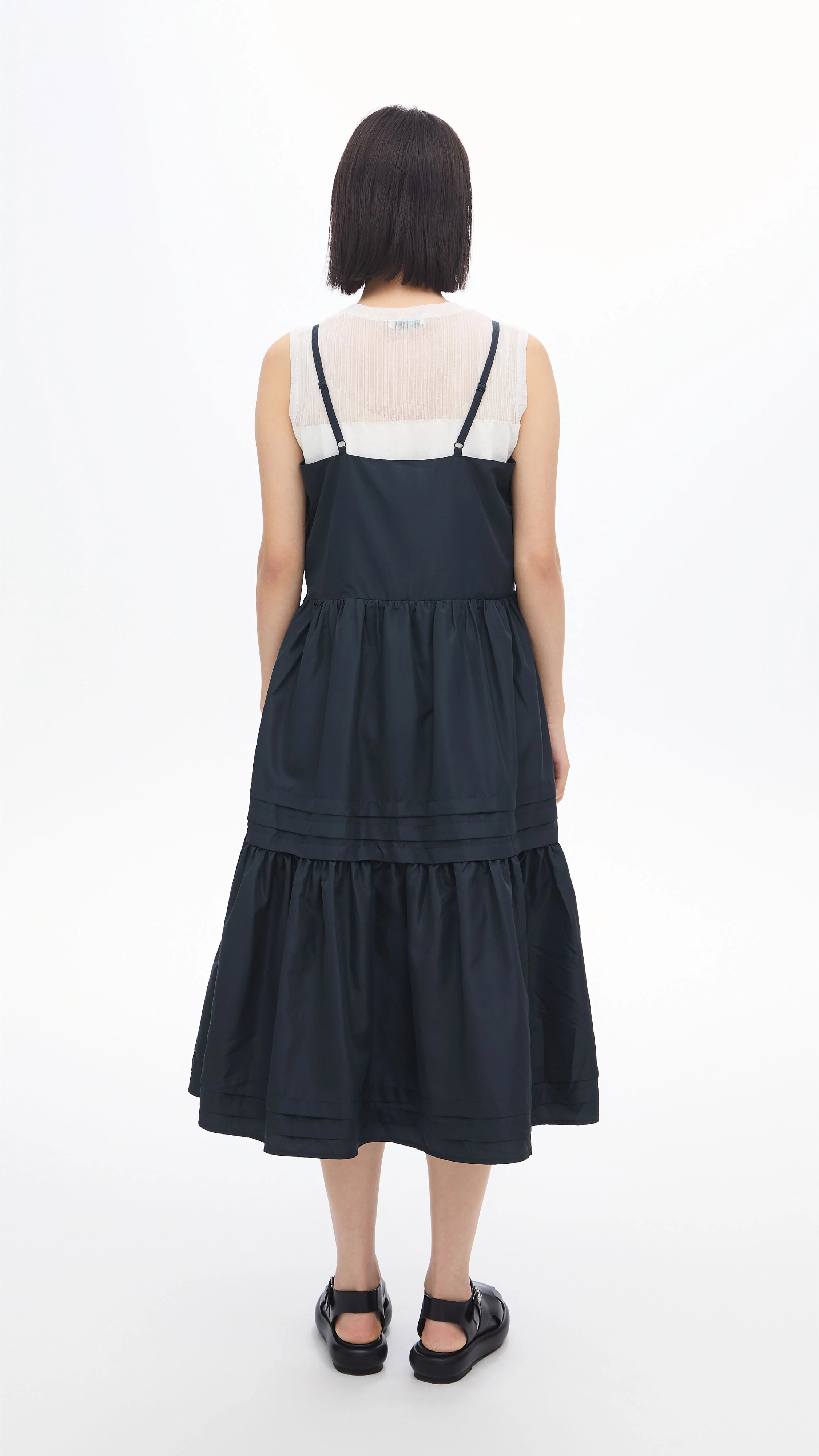 Gather Pleaded Dress - Umamrii