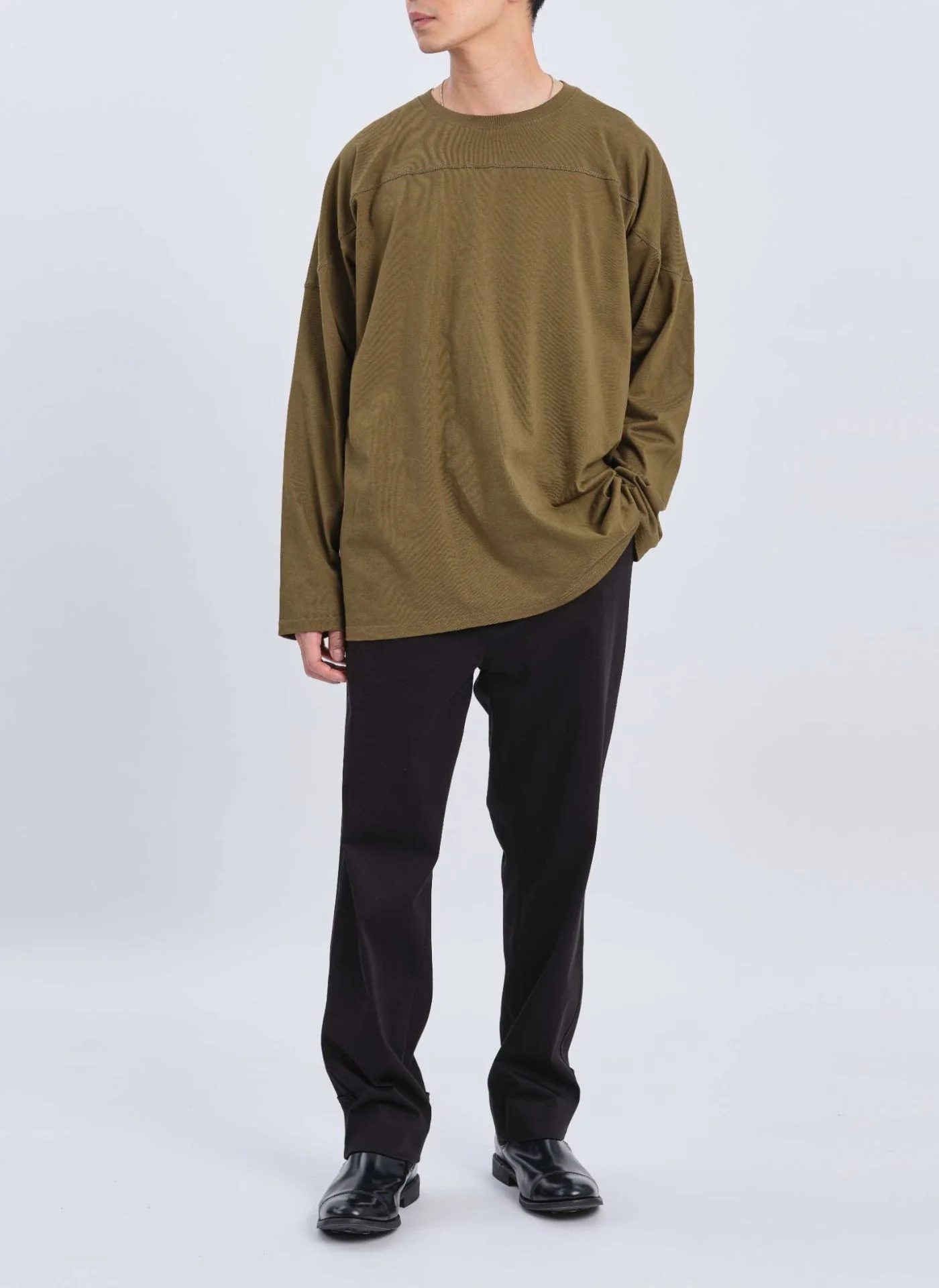 220G Cotton Jersey Long Sleeve Football Top - Umamrii