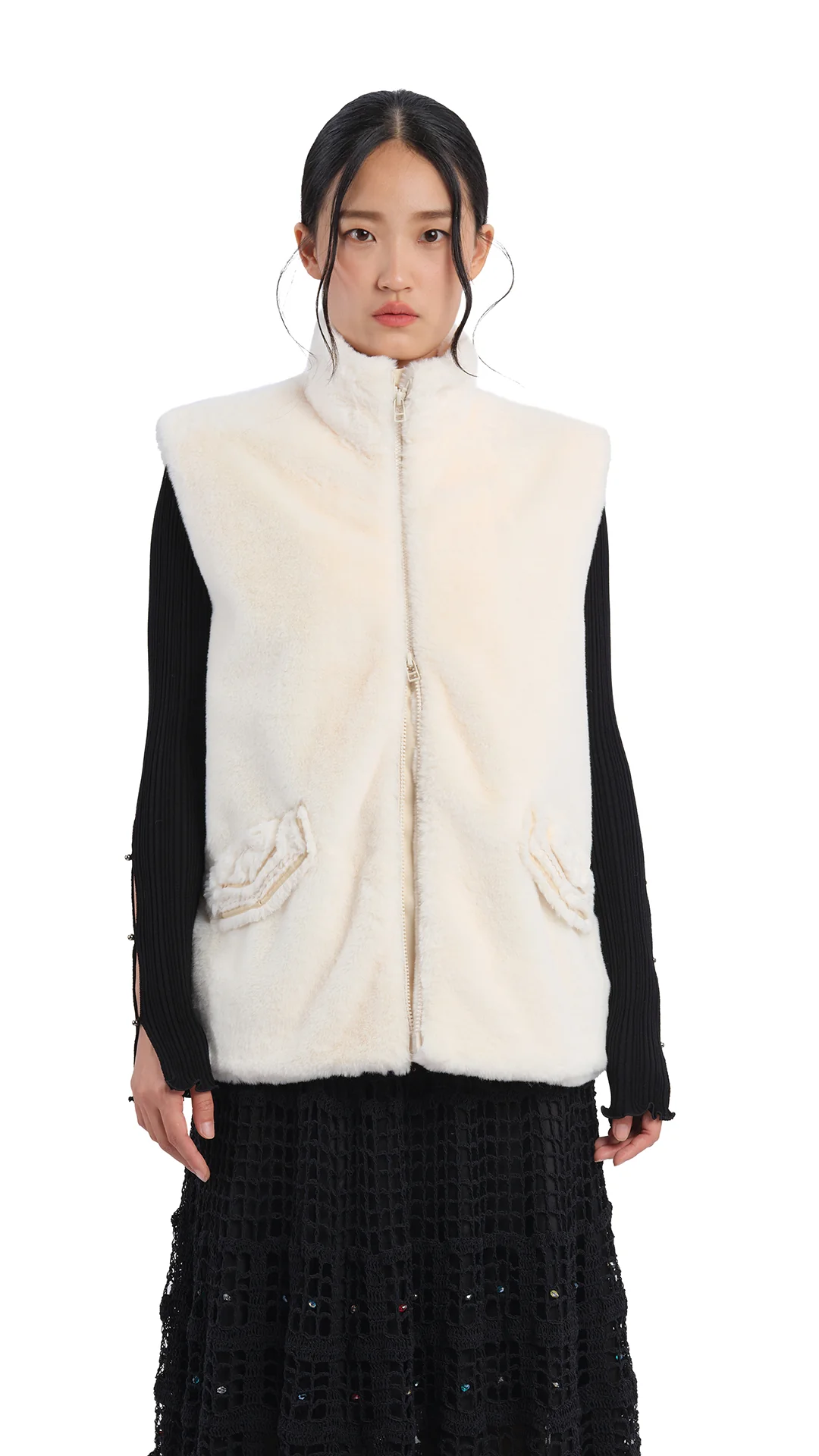 Faux Fur Vest - Umamrii