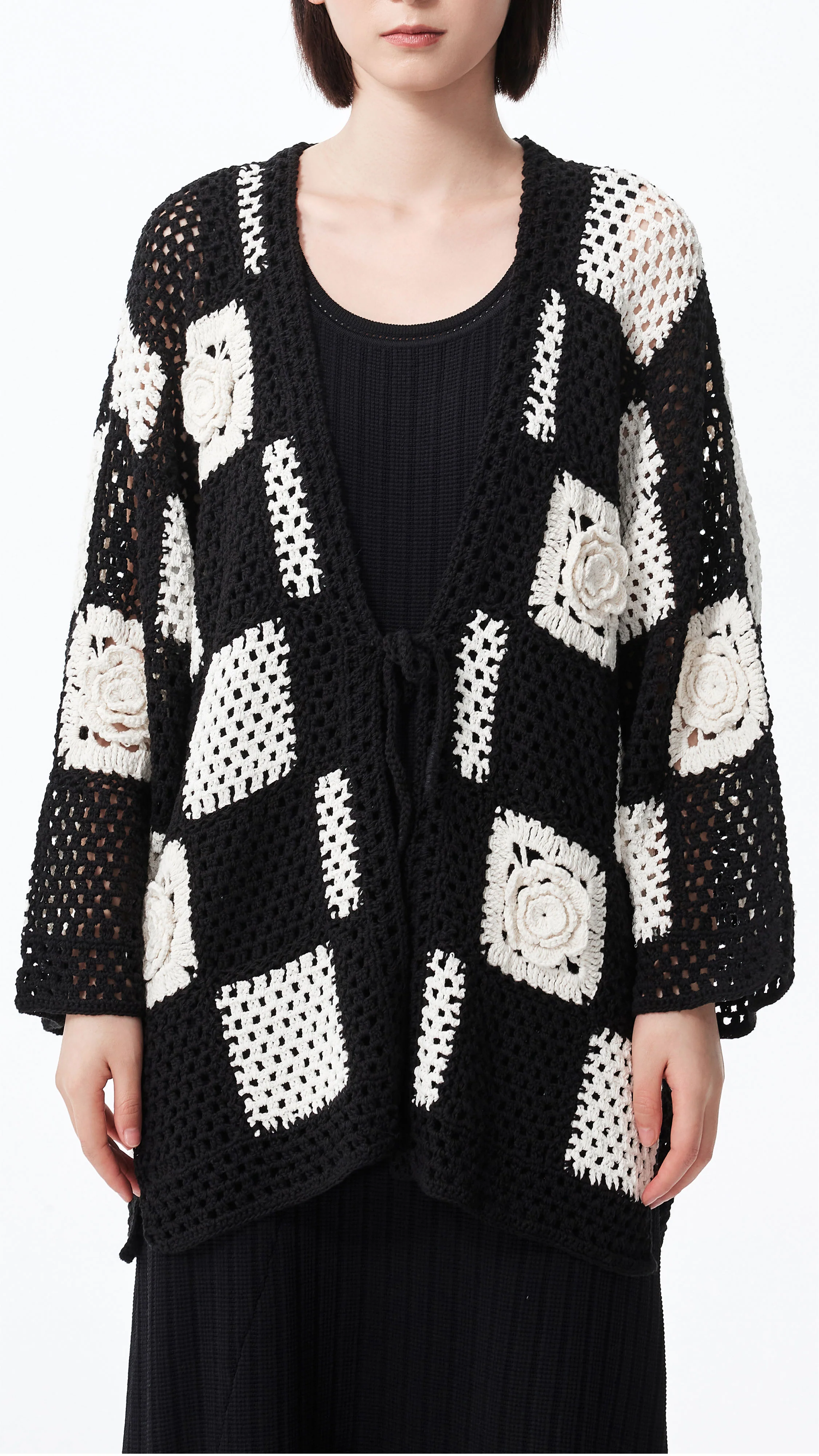 3D Crochet Cardigan - Umamrii