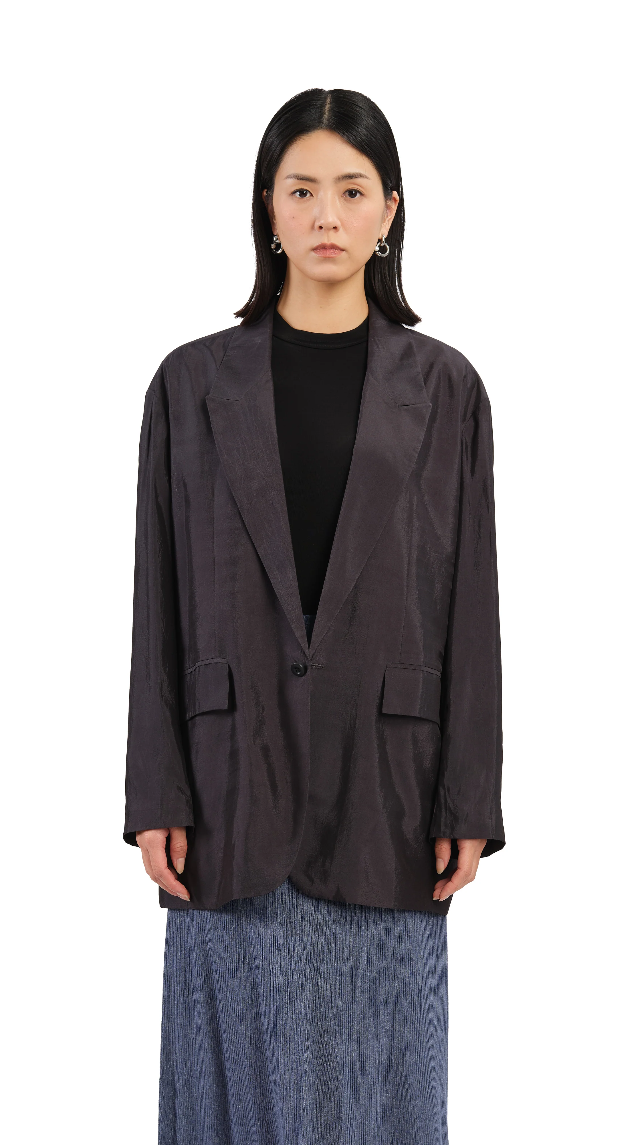 Loose-Fit Blazer - Umamrii