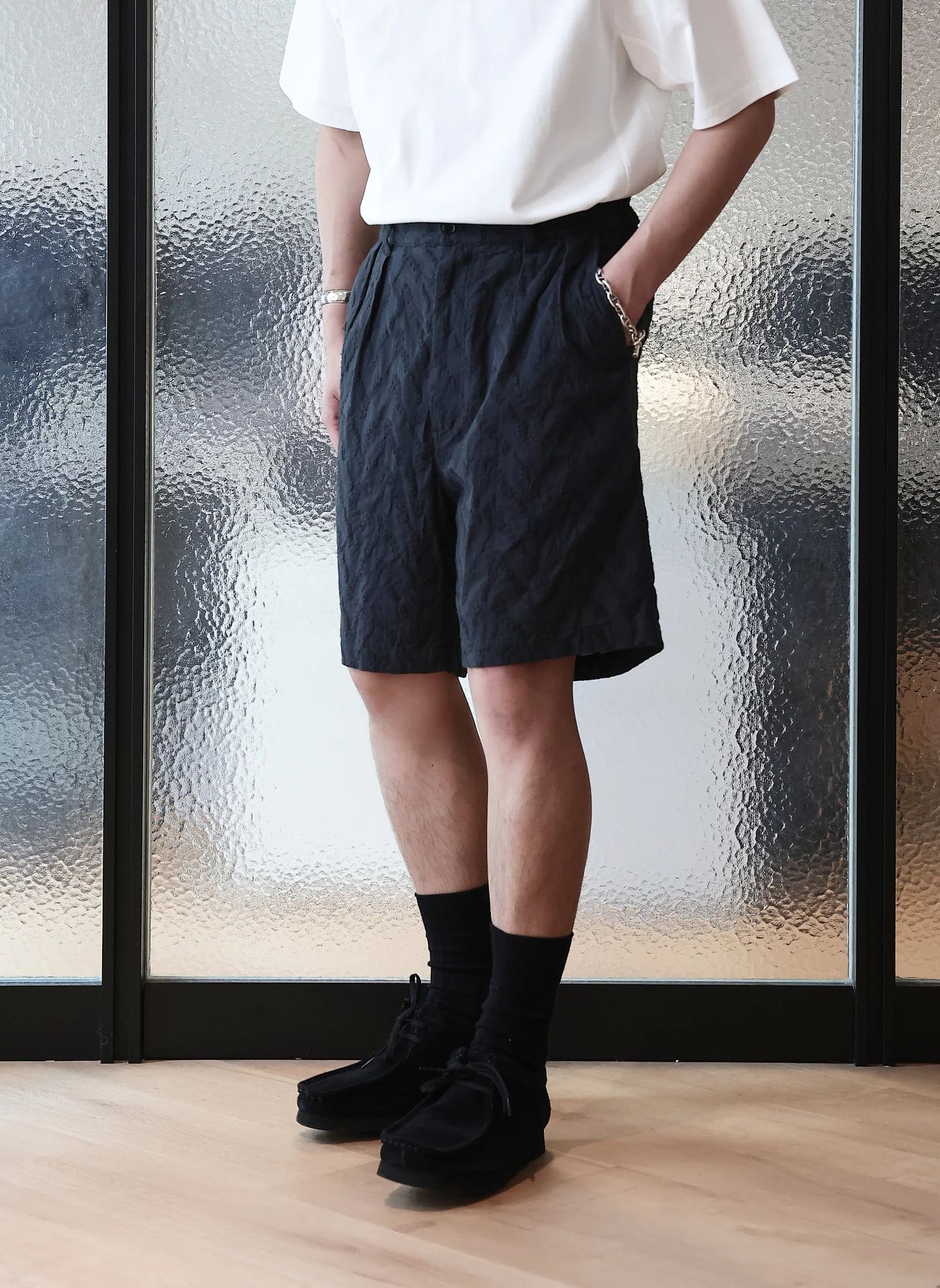 Cotton Embroidery Short - Umamrii