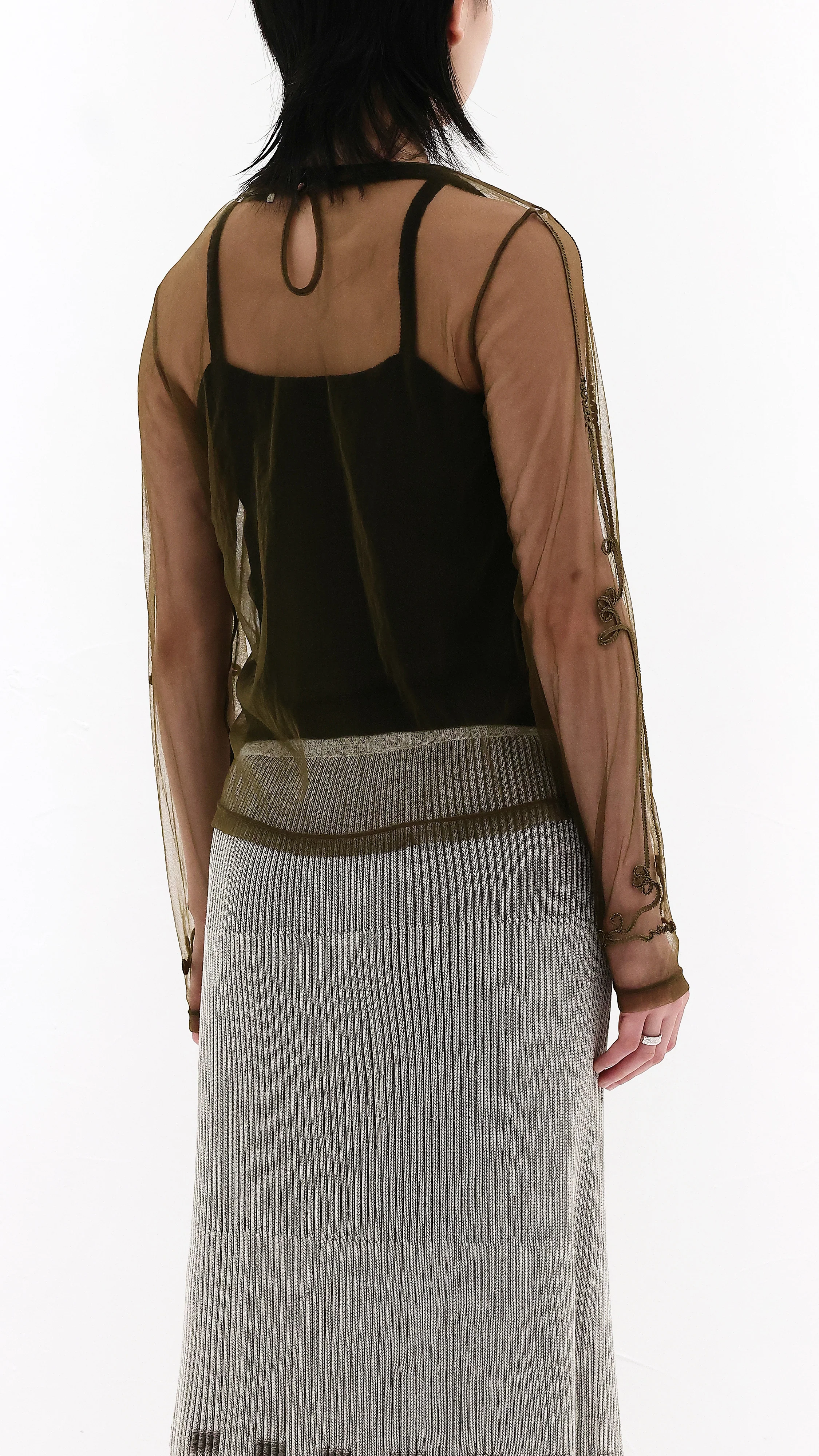 Western Bolero Sheer Tight Top - Umamrii