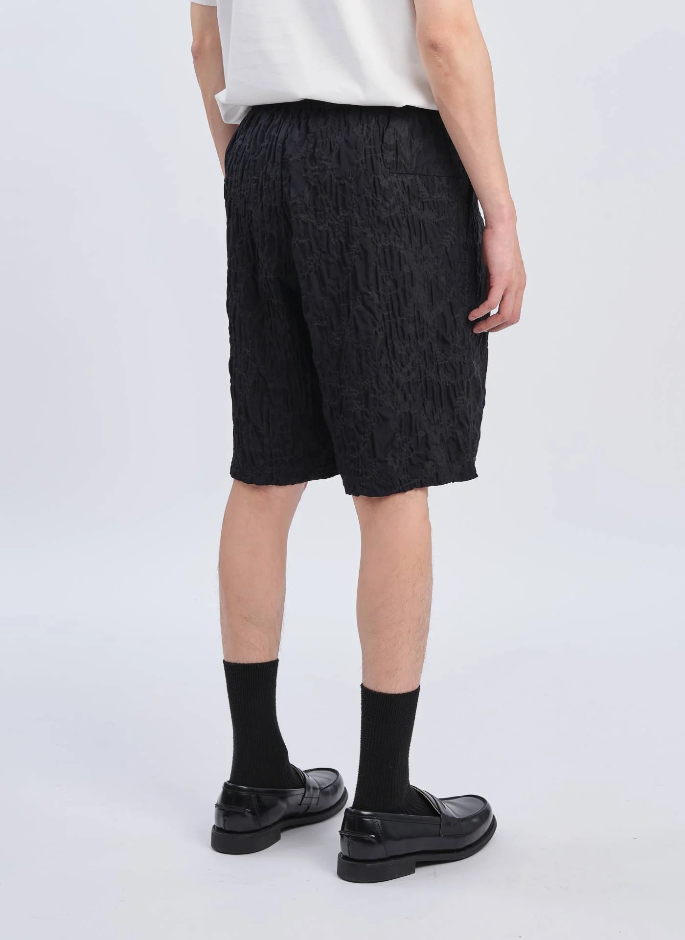 Nylon Embossed Shorts - Umamrii