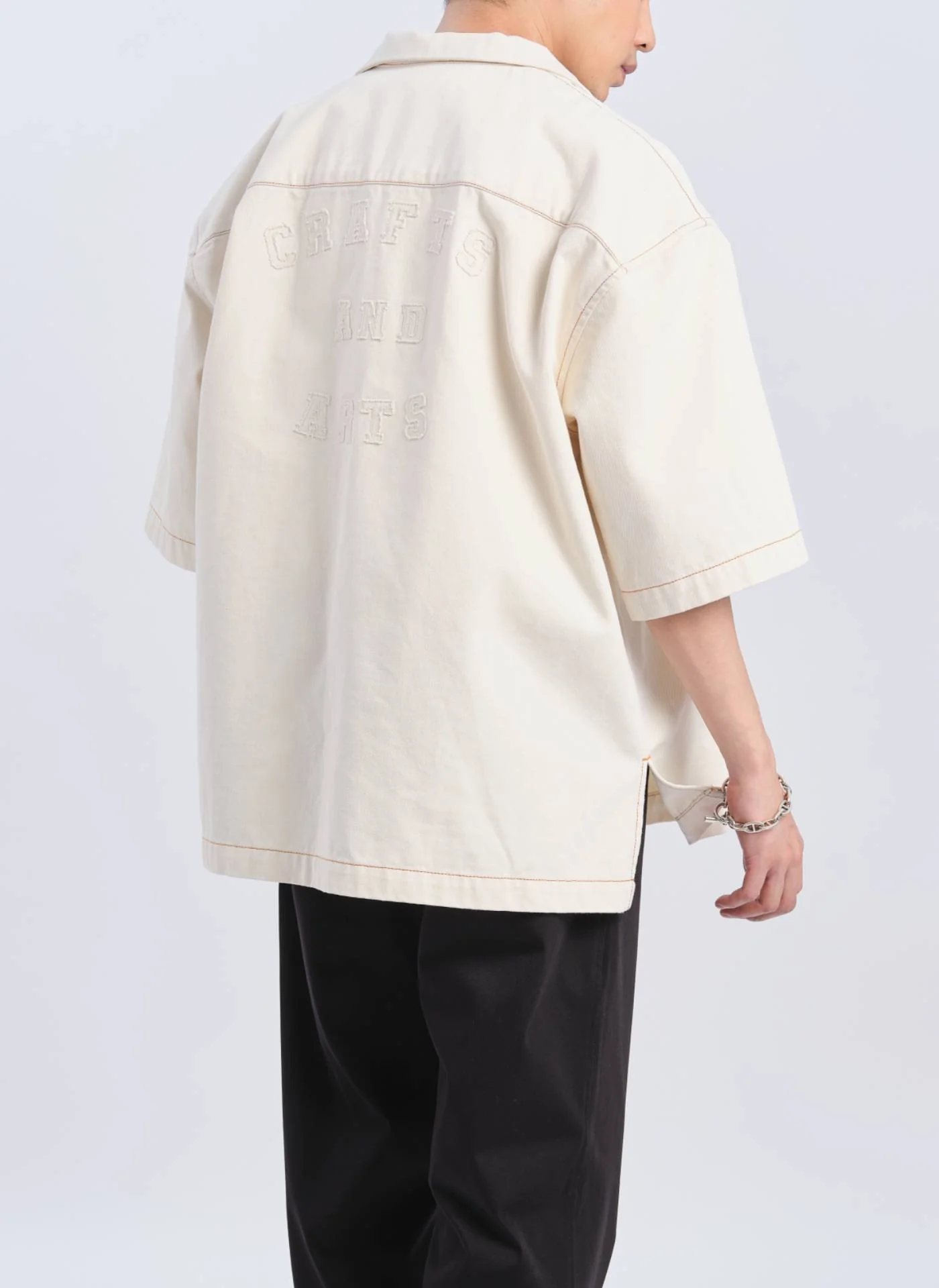 Cotton Denim Shirt Jacket - Umamrii