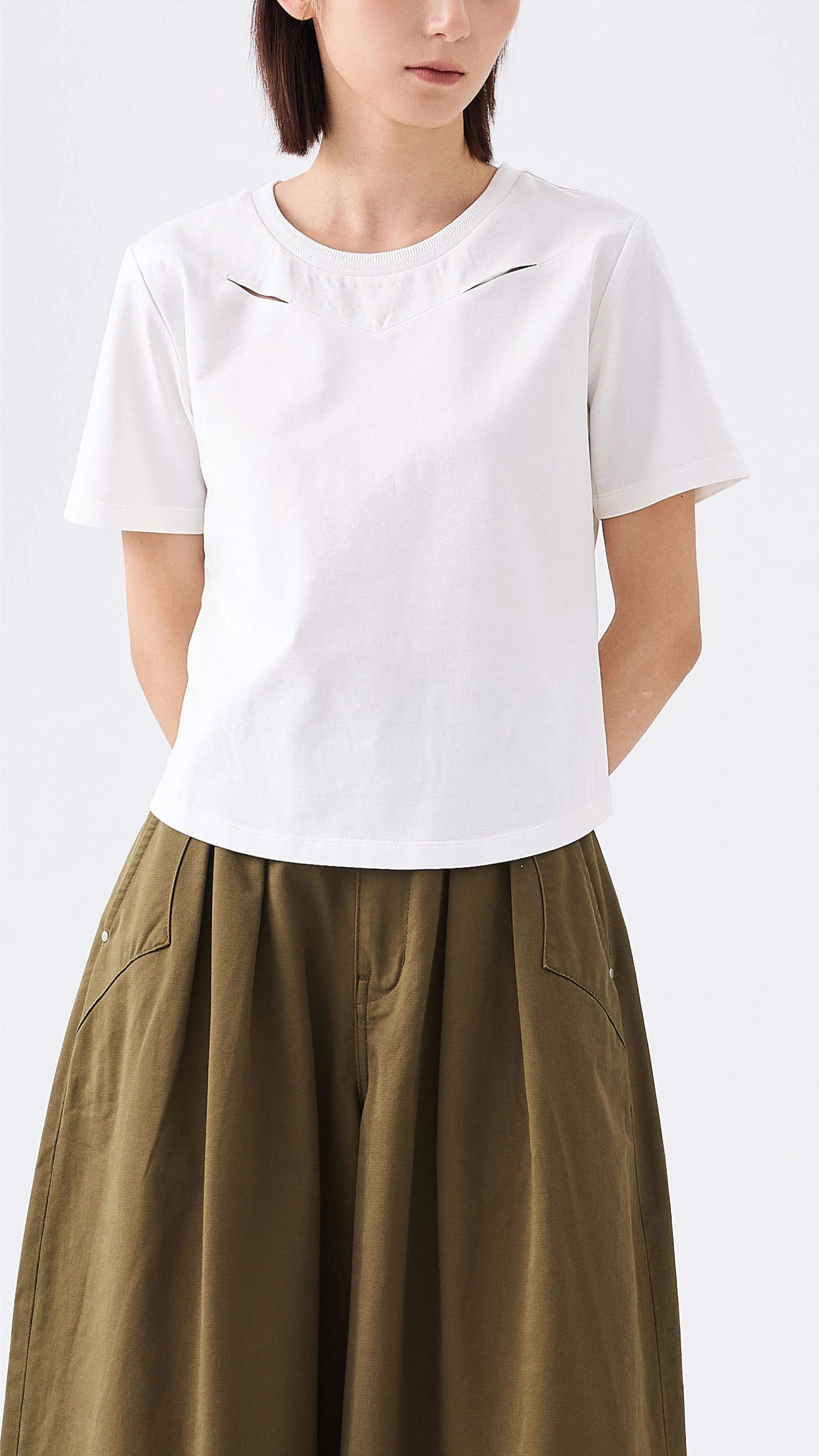 Cut-out T-Shirt - Umamrii