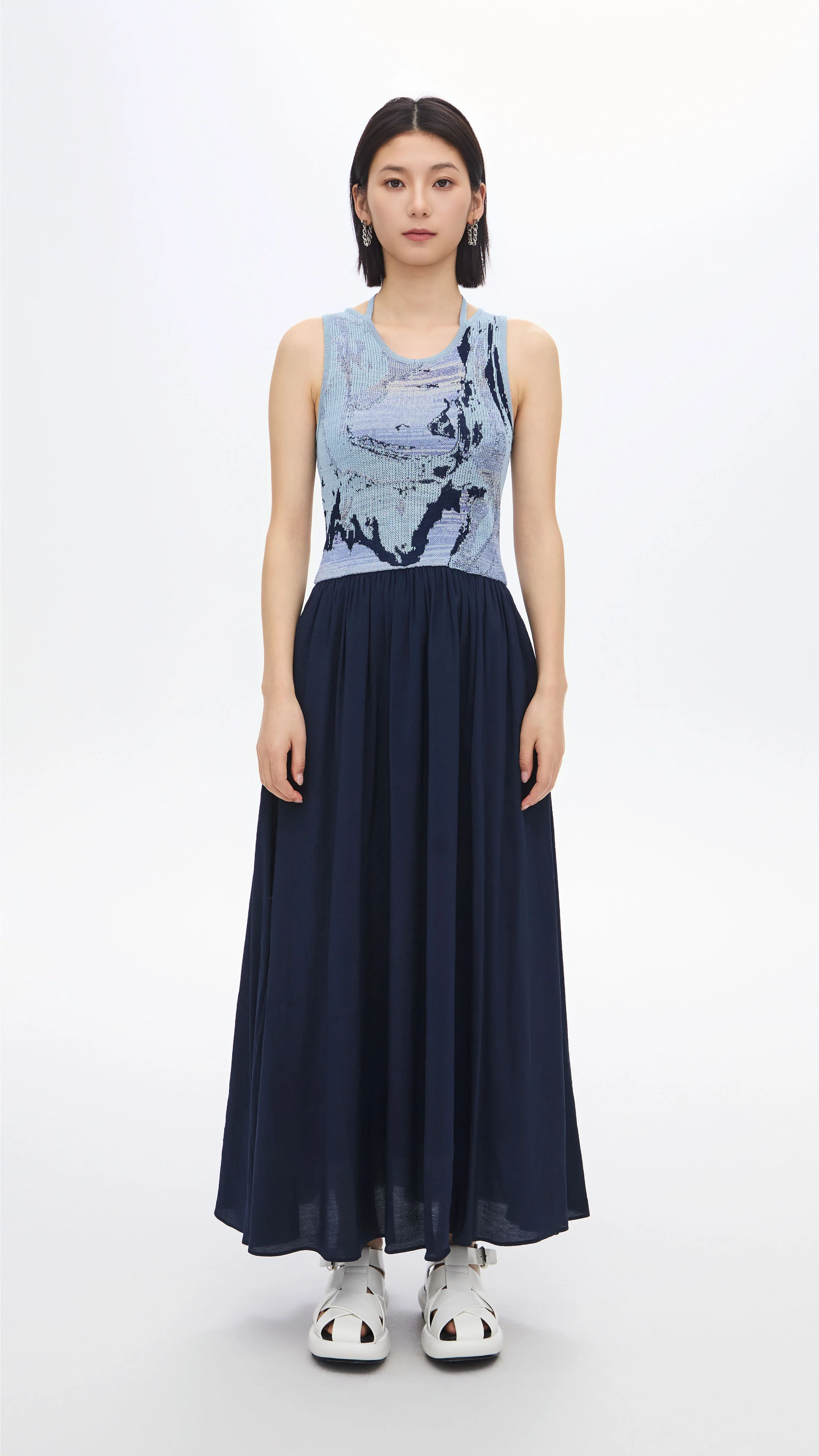 Jacquard 2 in 1 Dress - Umamrii