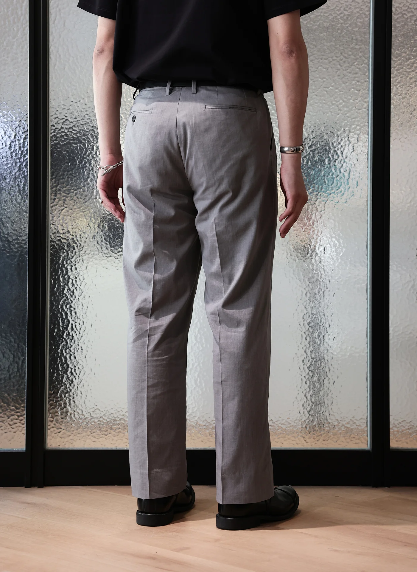 Coolmax Polyester Ramie Construction Suit Pants - Umamrii
