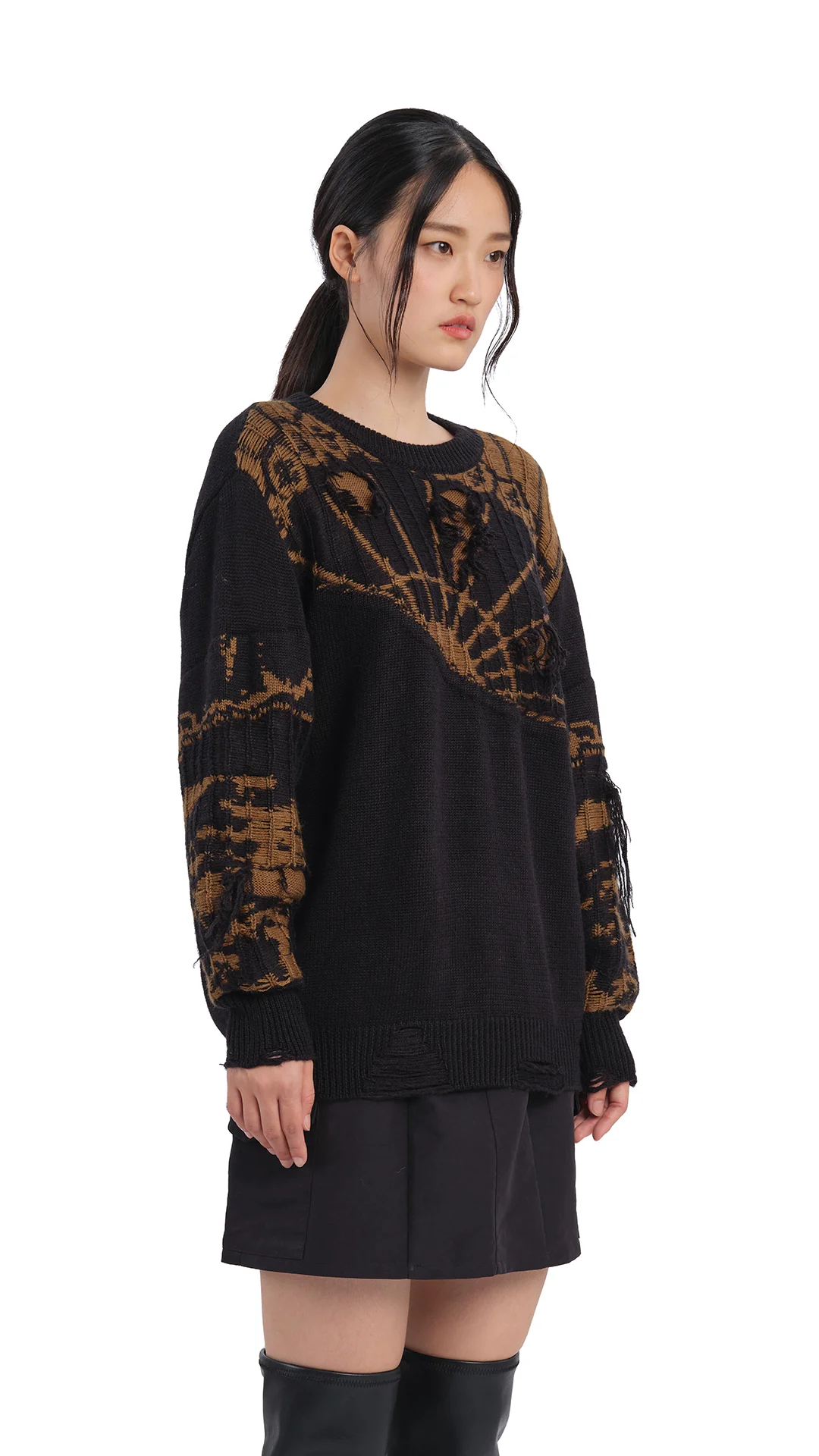 Queen Sisi Knitted Sweater - Umamrii