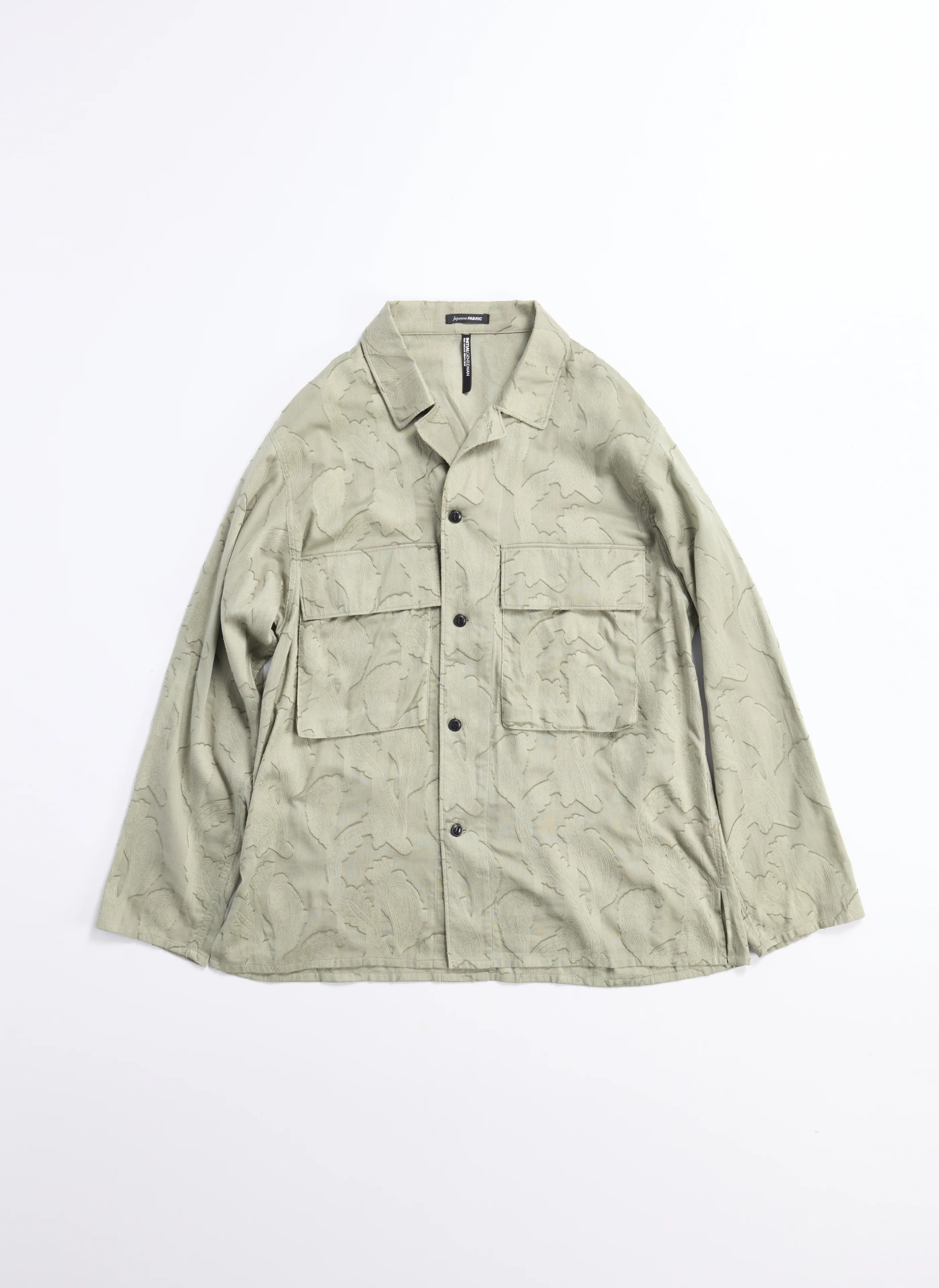 Japan Made Cotton Paisley Shirt Jacket - Umamrii