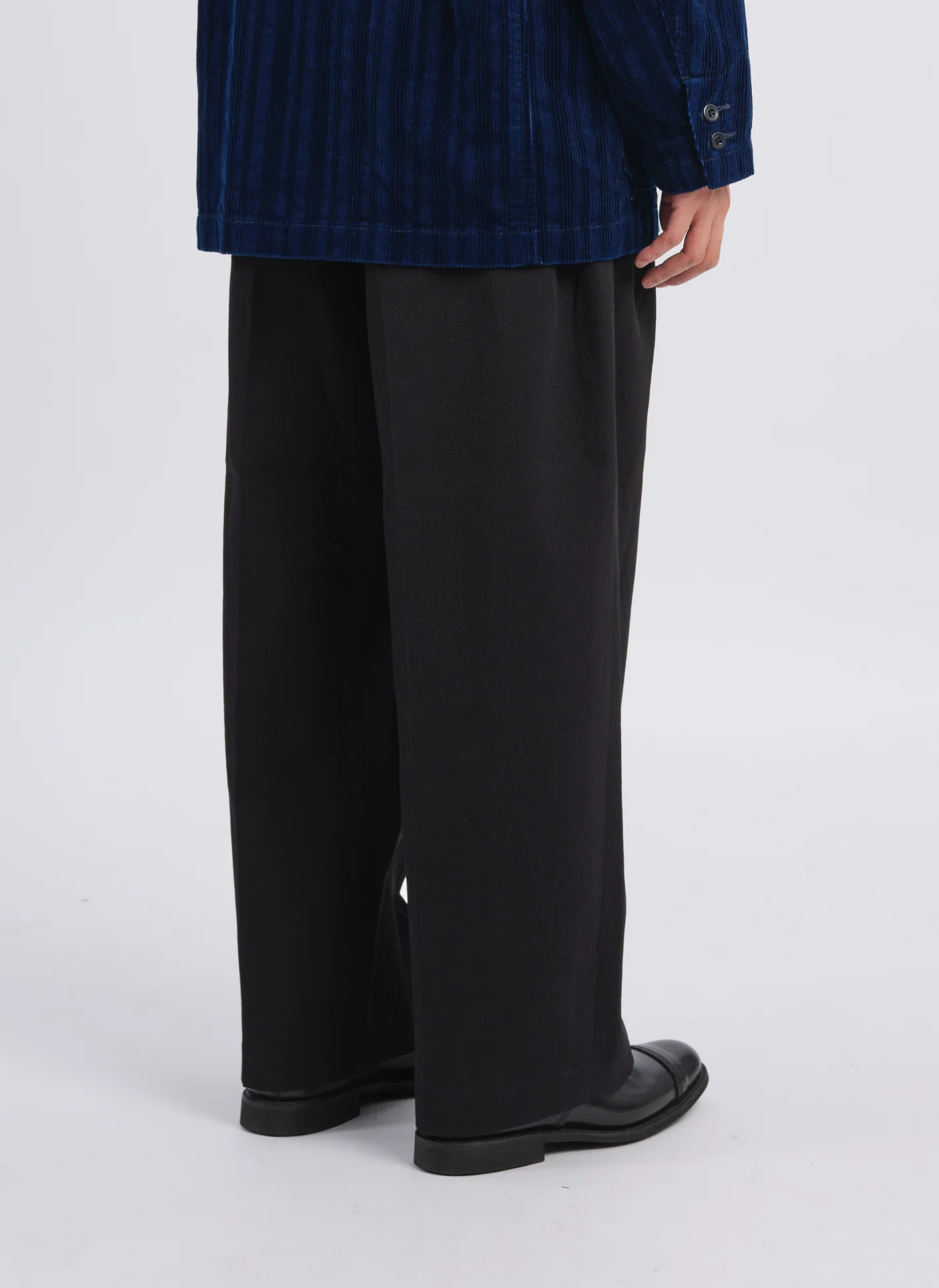 Solotex Garbardine (Work) Pleated WidePants (P-17) - Umamrii