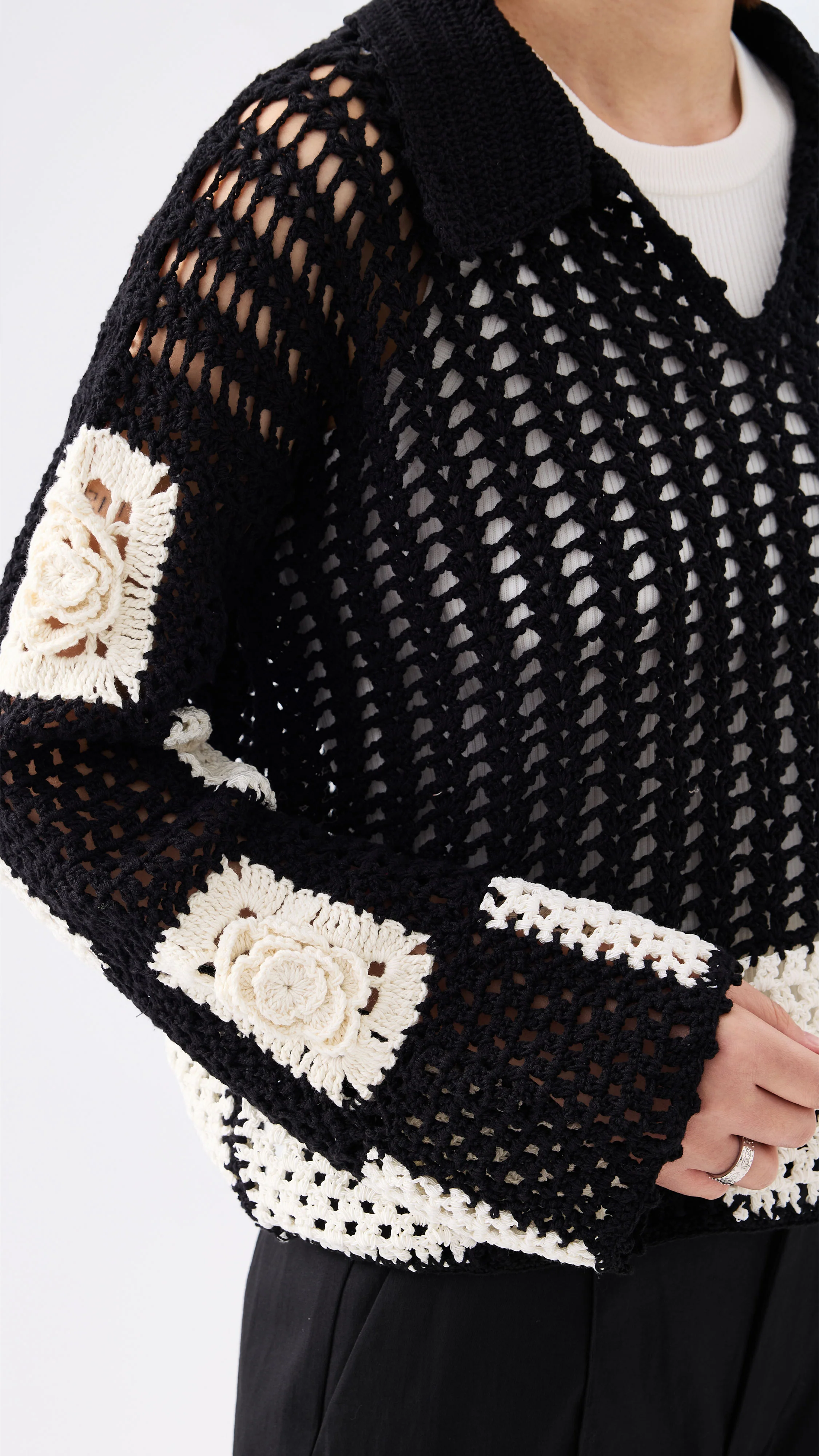 3D Crochet Sweater - Umamrii