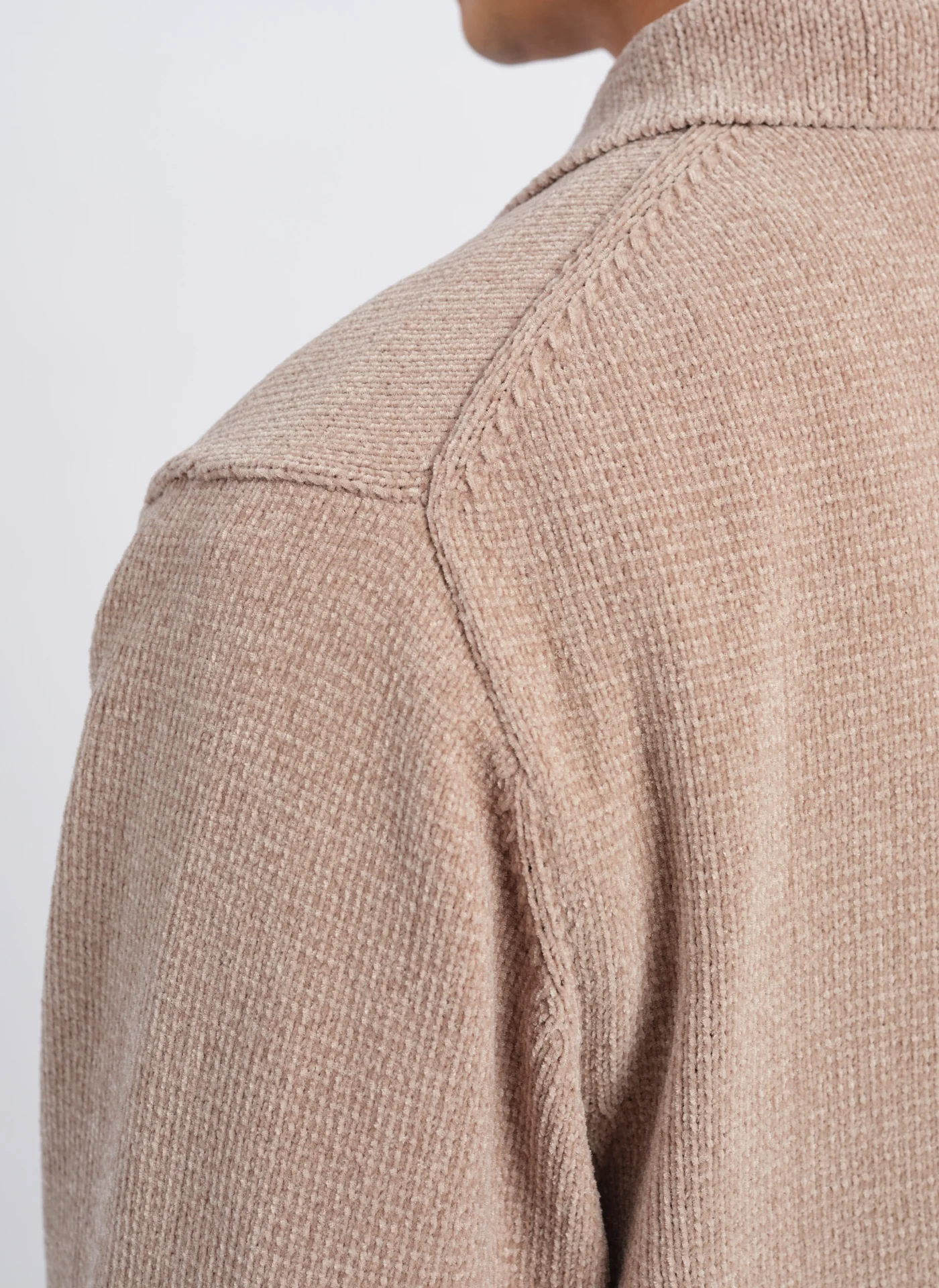 Polyester Velvet Knitted Blazer - Umamrii