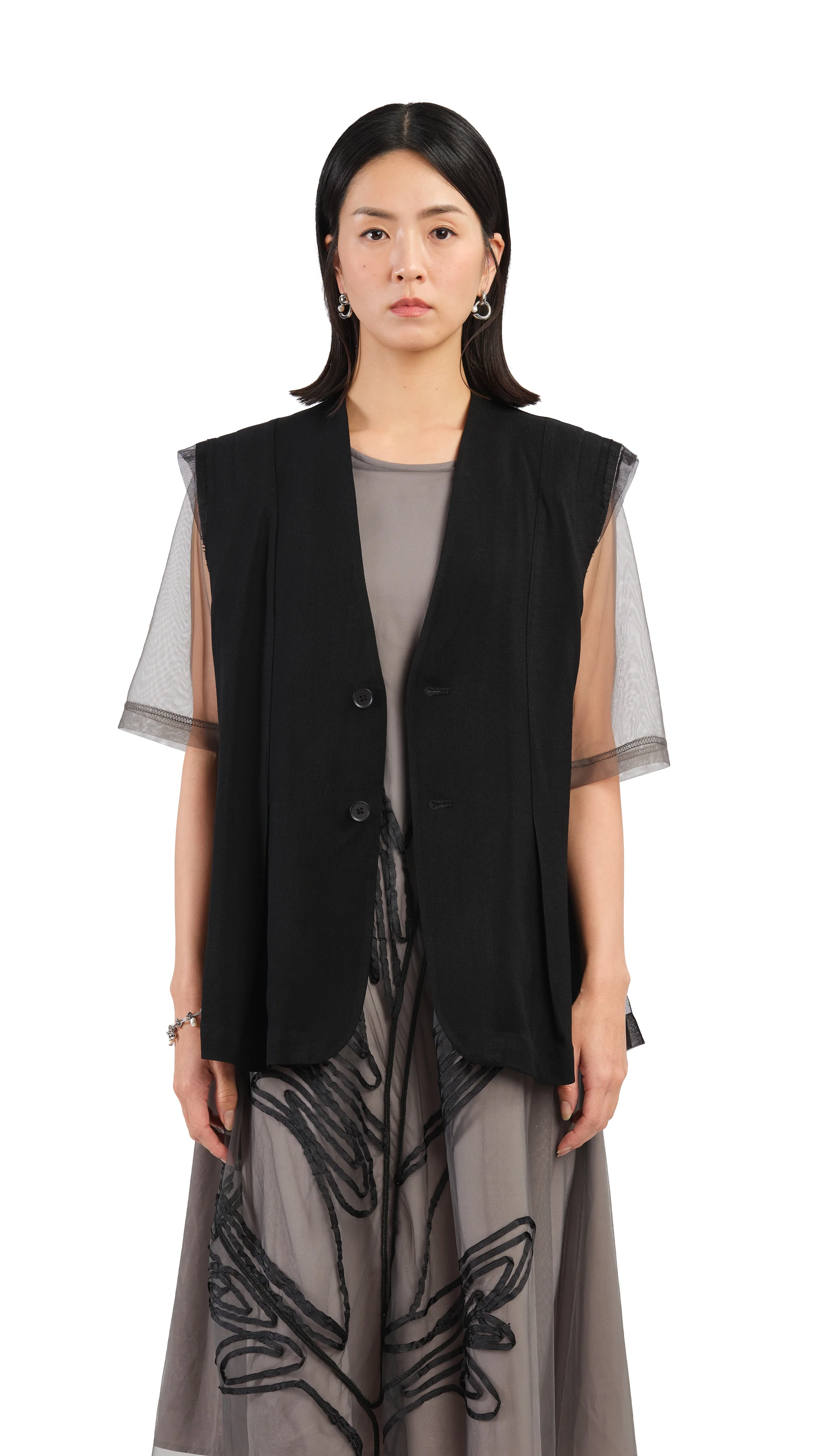 Mesh Waistcoat - Umamrii