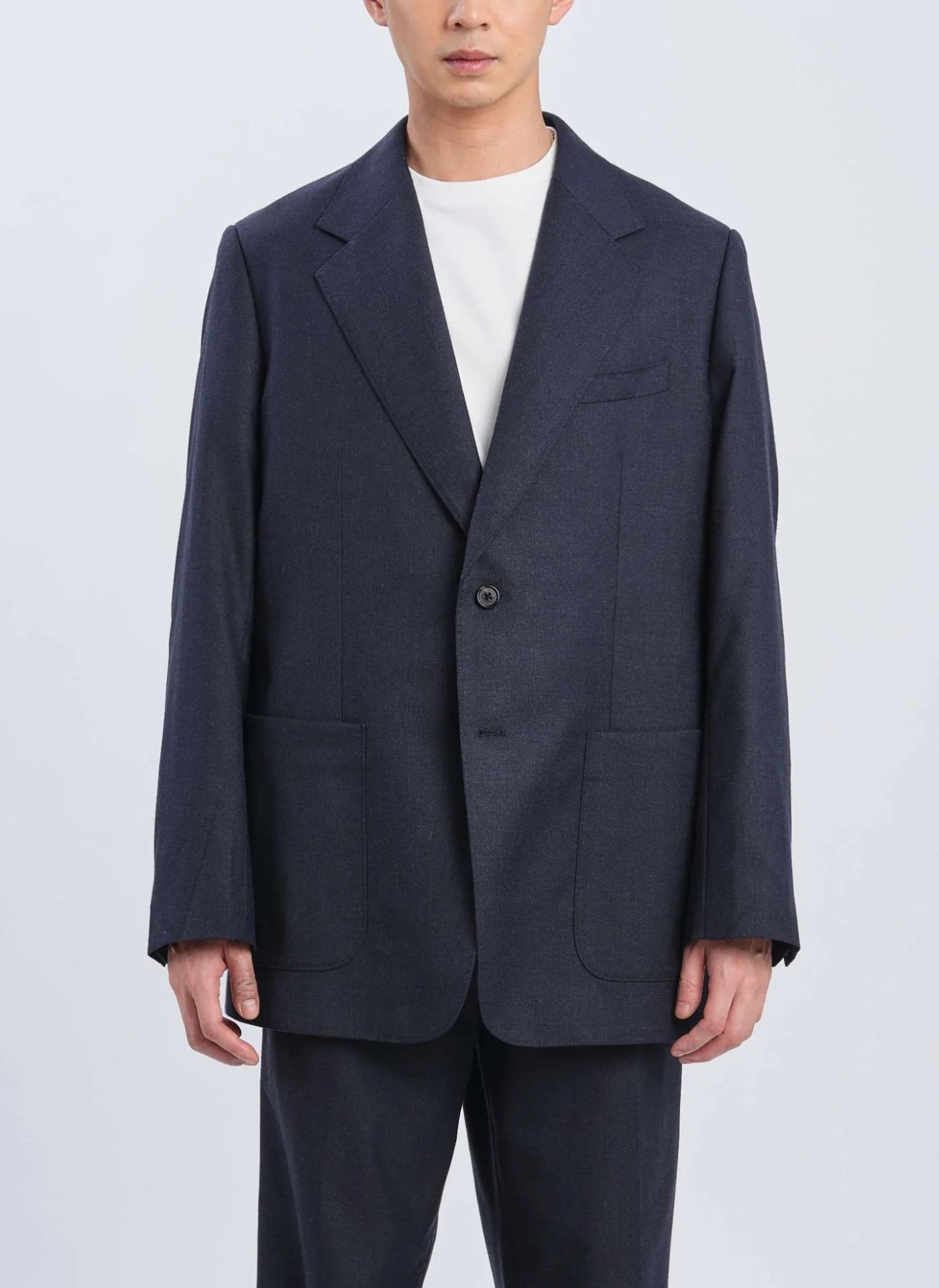 Cordura Combat Wool Full Constructed Single Breasted Suit Blazer - Umamrii