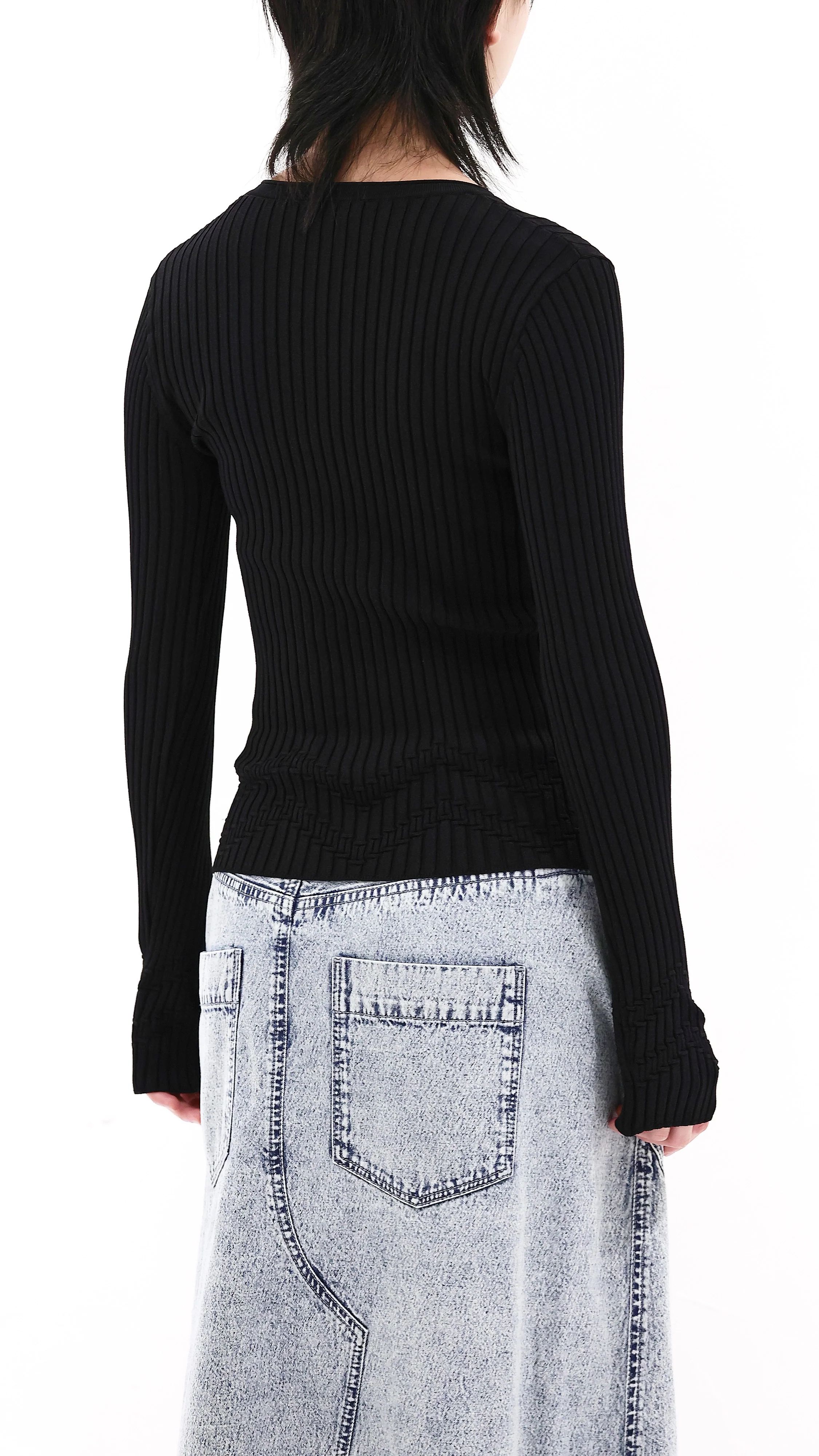 Fancy Knit Pullover - Umamrii