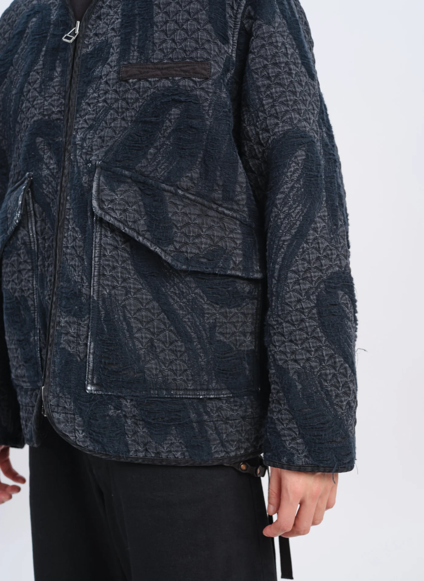 Cotton Polyester Jacquard Paisley M65 Liner - Umamrii