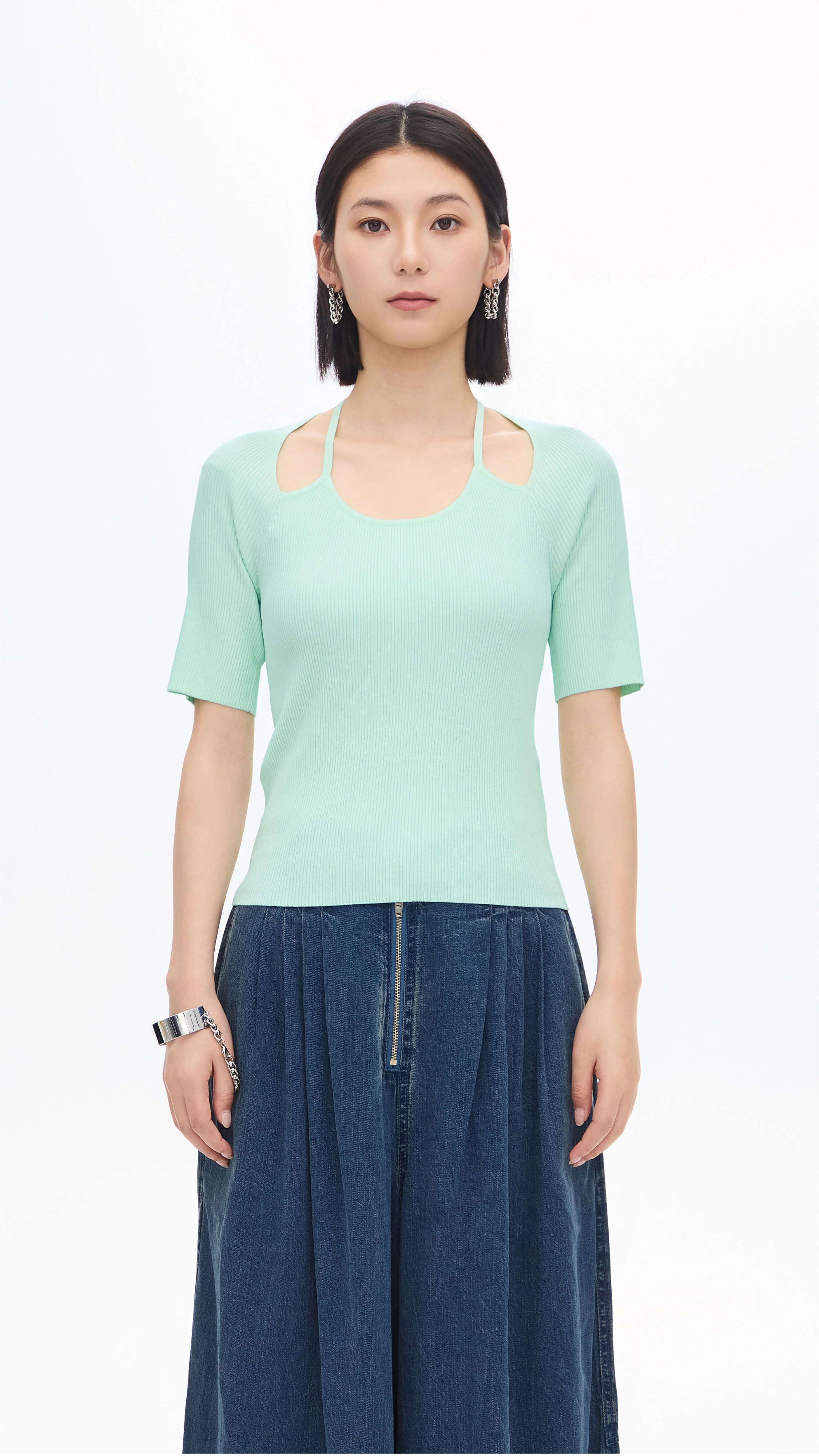 Halter Neckline Top - Umamrii