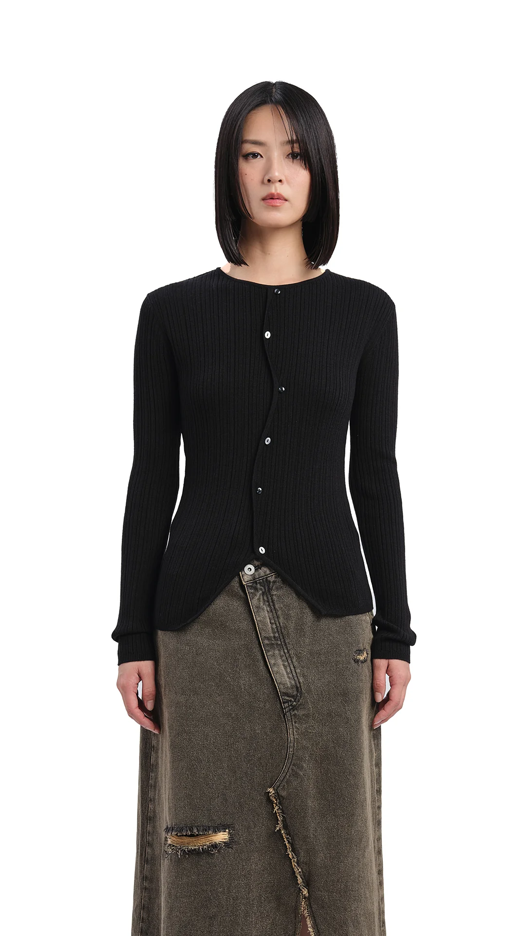 Asymmetric Shirt - Umamrii