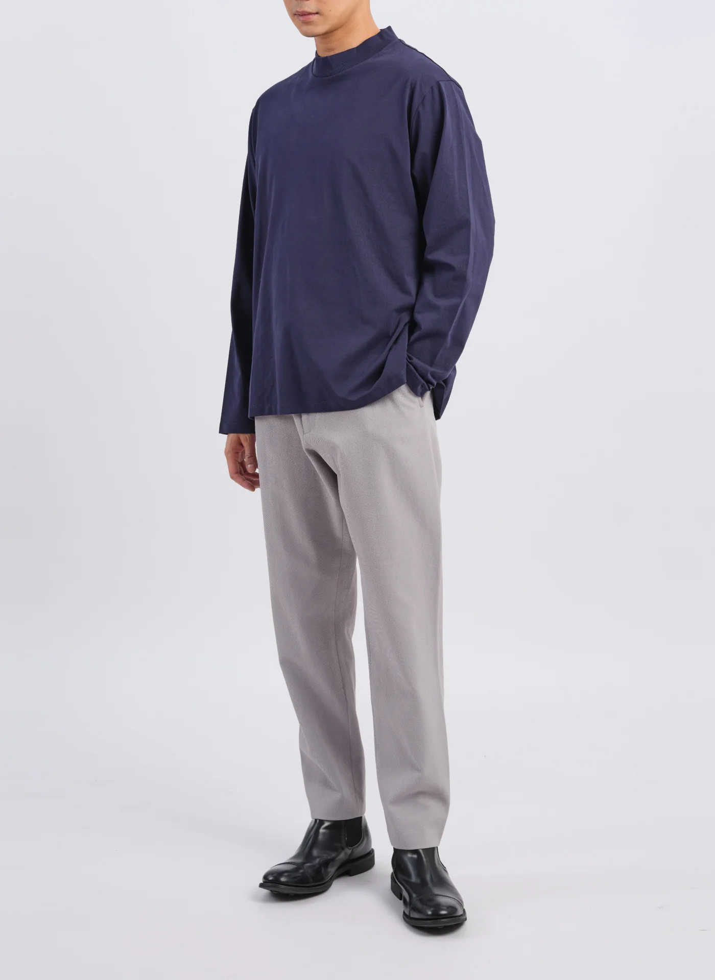 Solotex Garbardine (Work) Ankle Length Tapered Slim Pants [P-07] - Umamrii