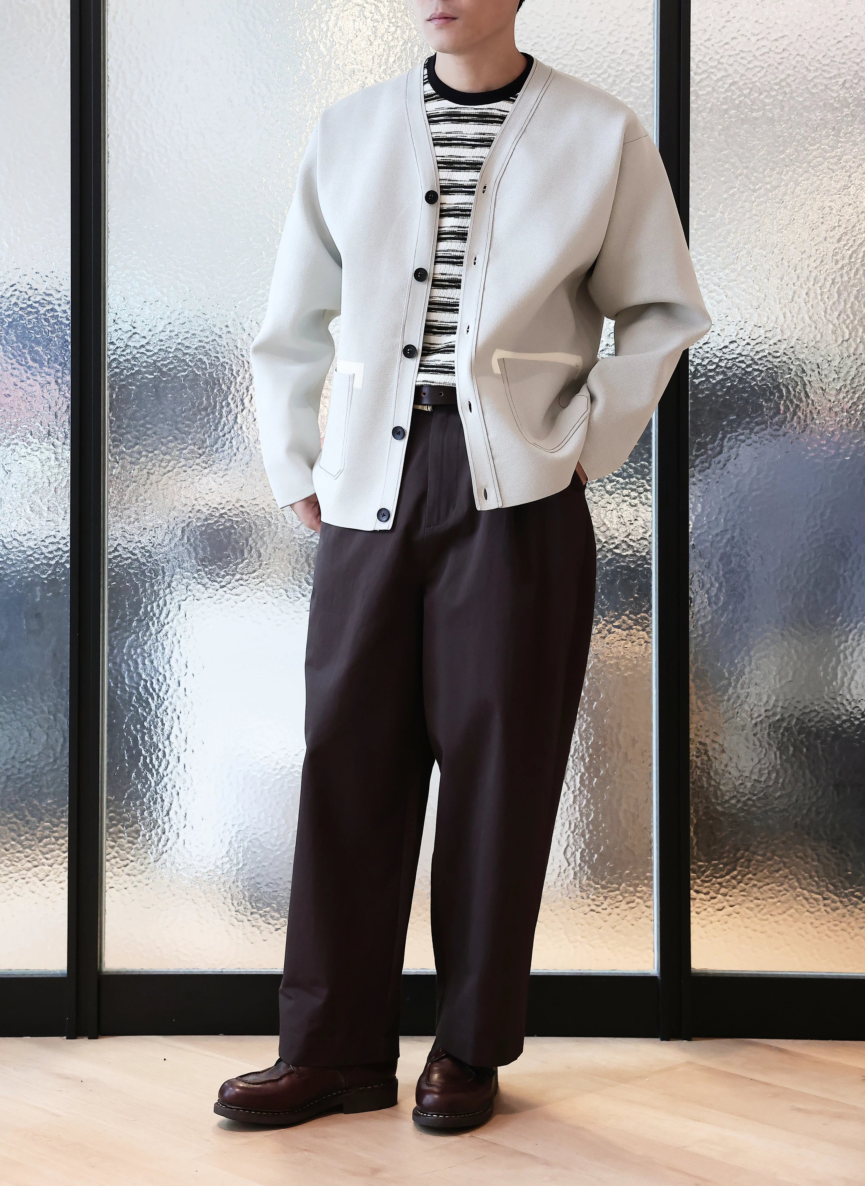 Border Pocket Tee - Umamrii