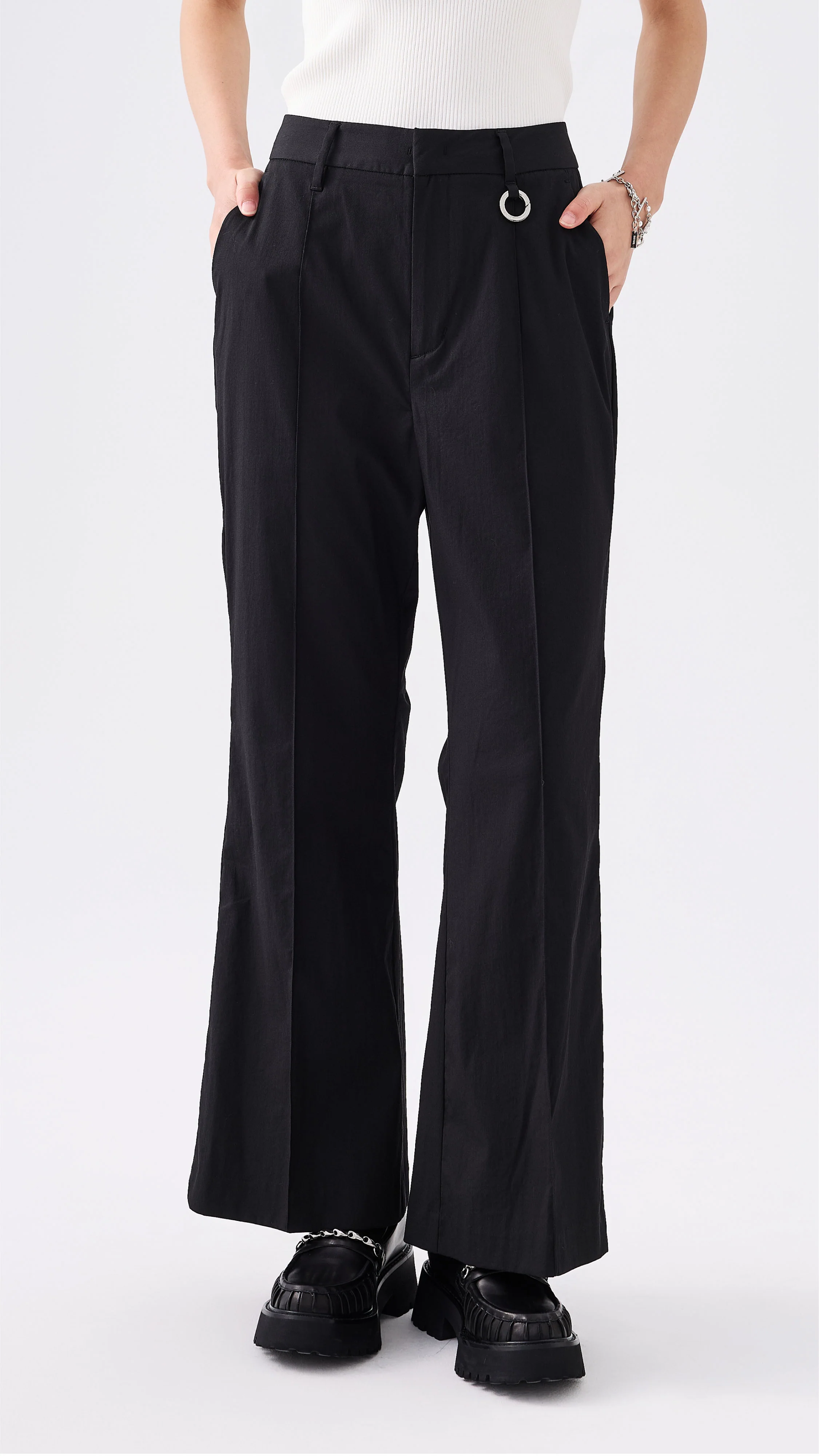 Side Hole Sailor Pants - Umamrii