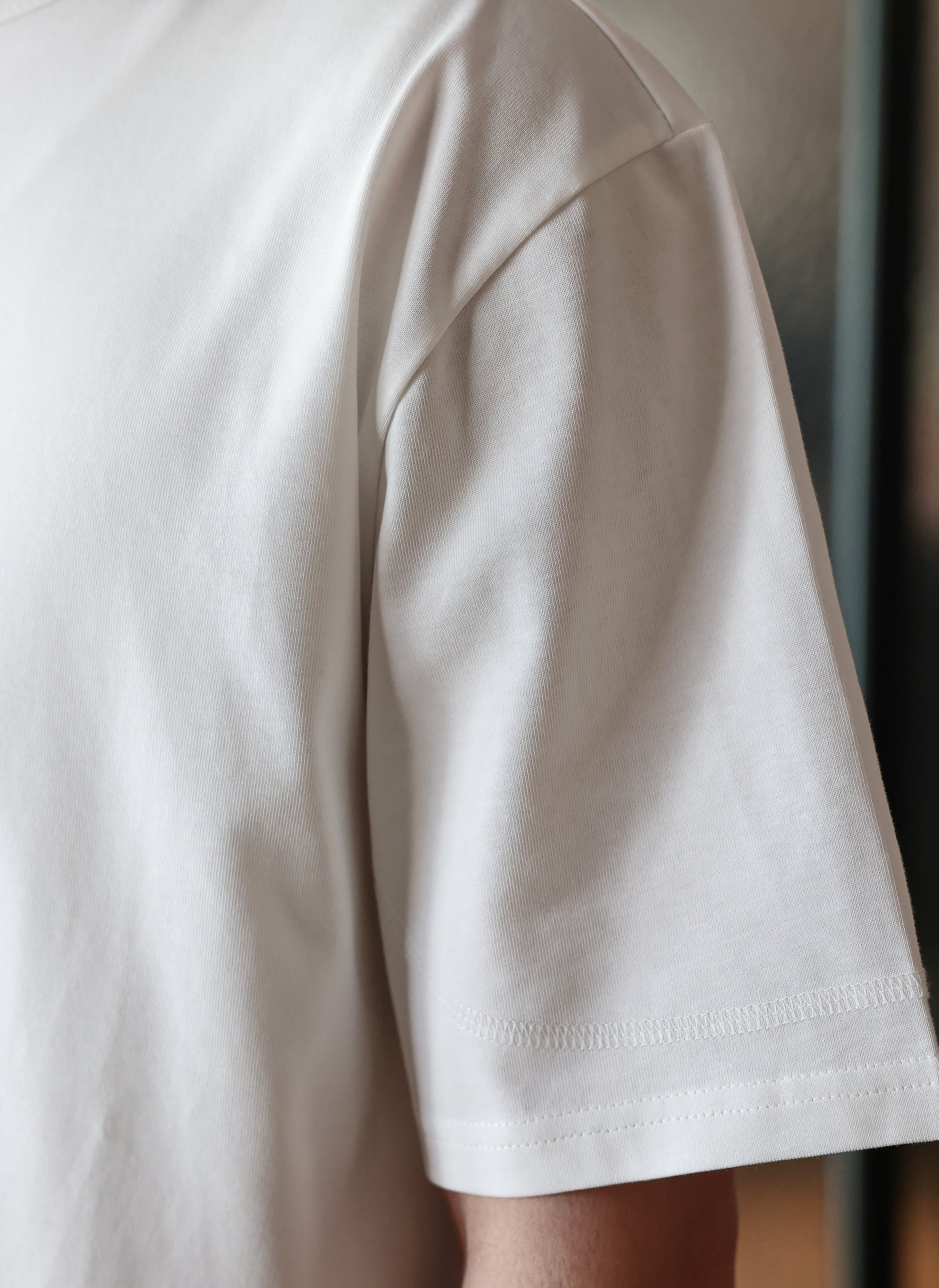 Mercerized Cotton T-shirt - Umamrii