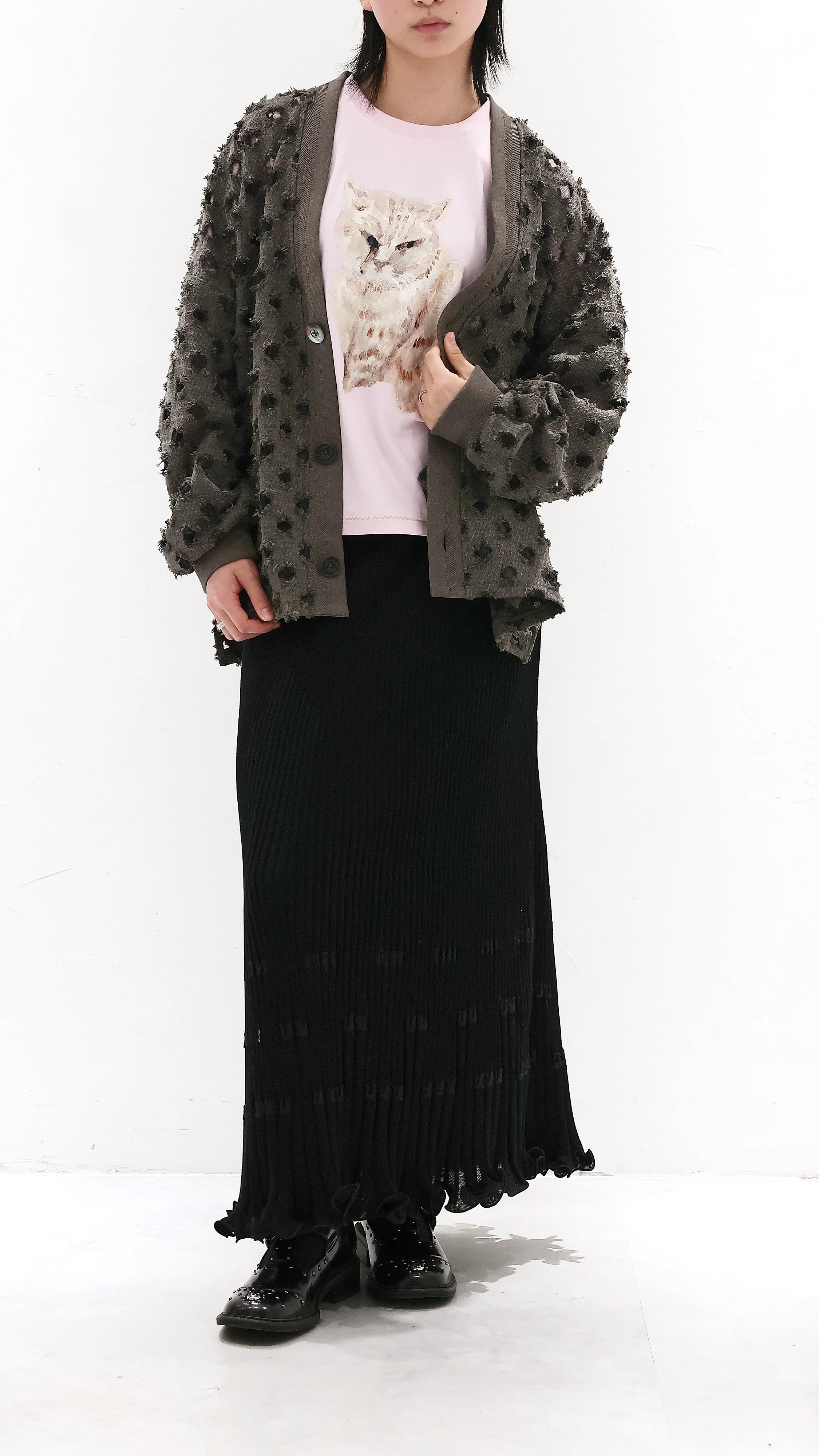 Fancy Jersey Cardigan - Umamrii