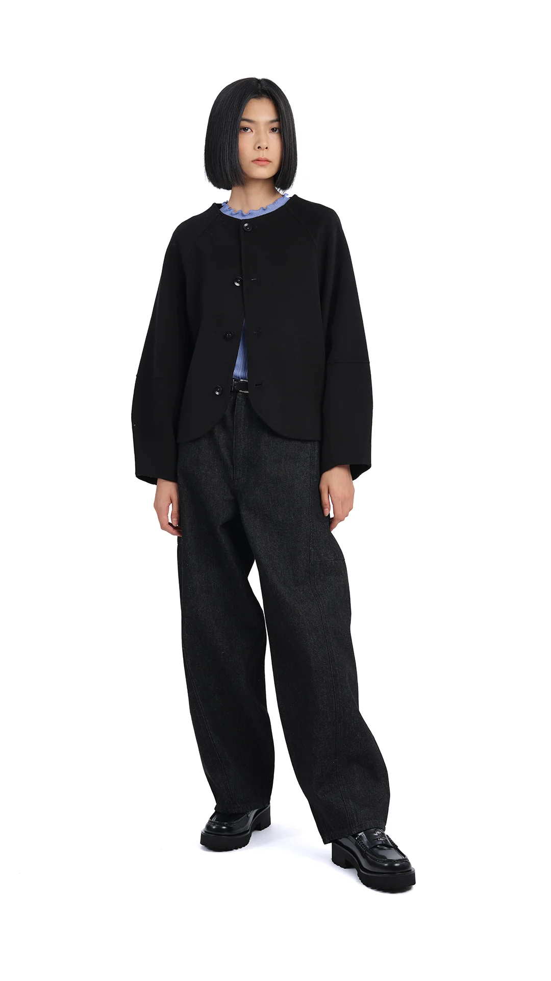 Beaded Basic Sweater - Umamrii