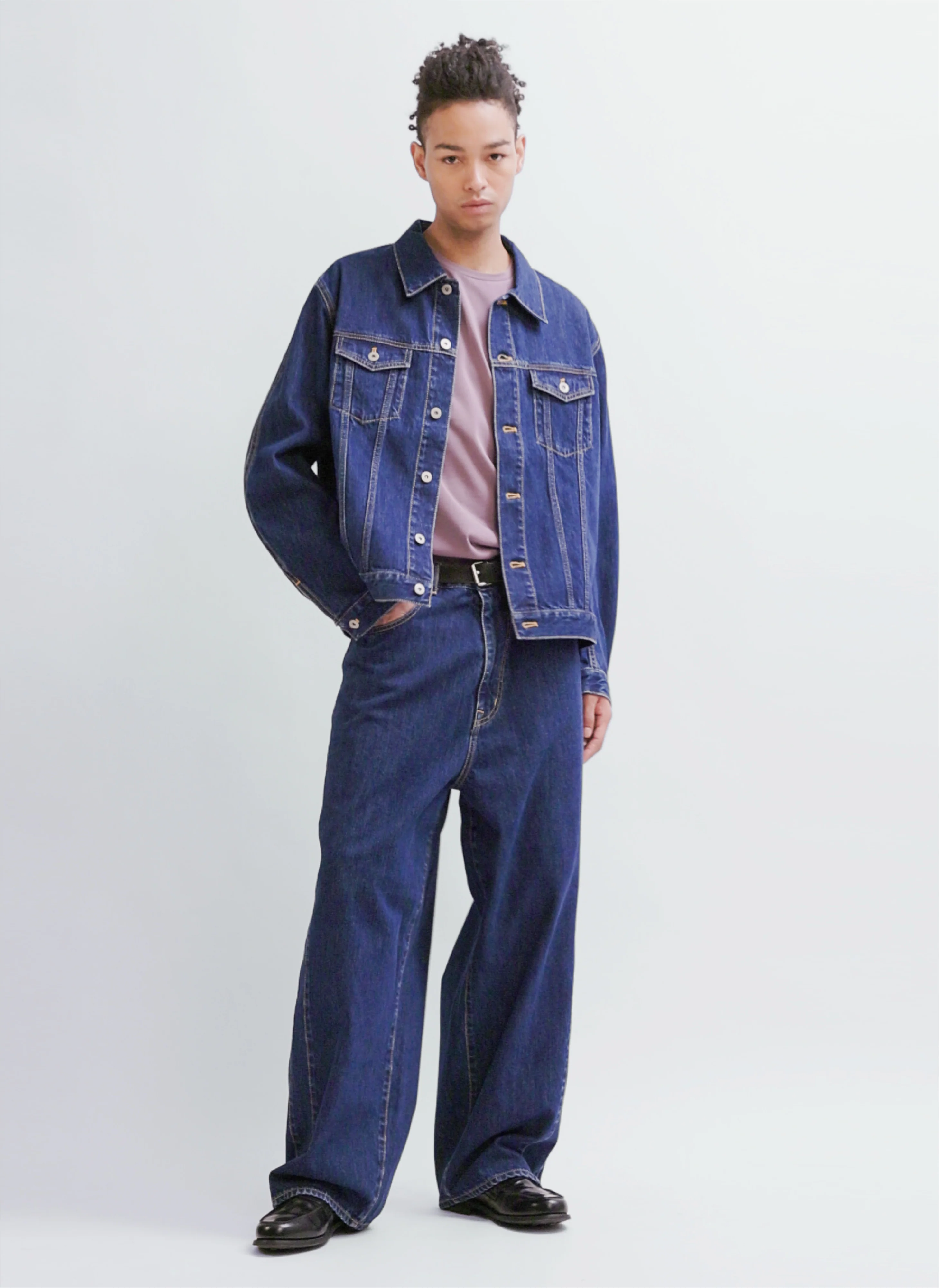Cotton Denim Jeans - Umamrii