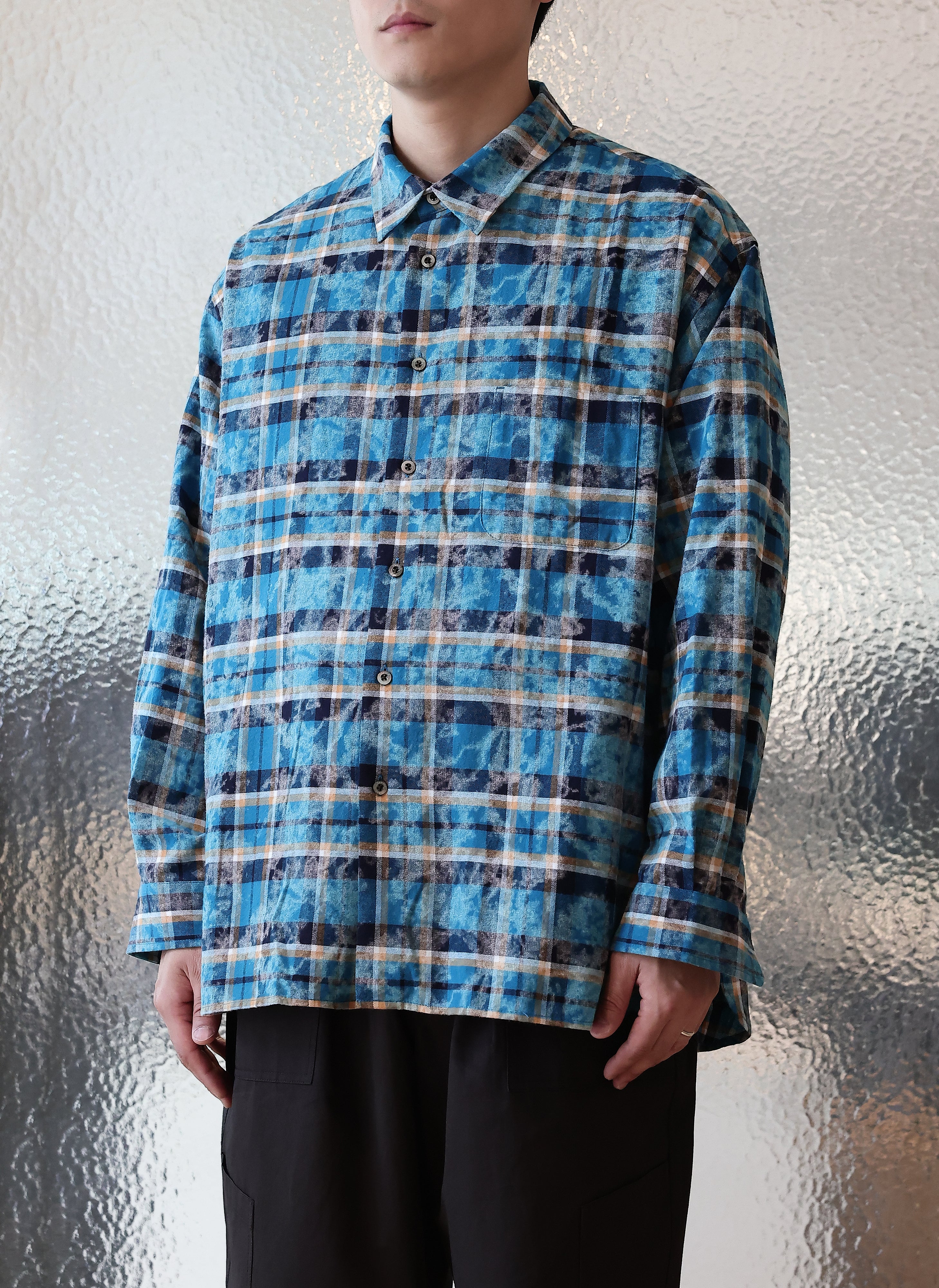 Jacquard Checkers Shirt - Umamrii