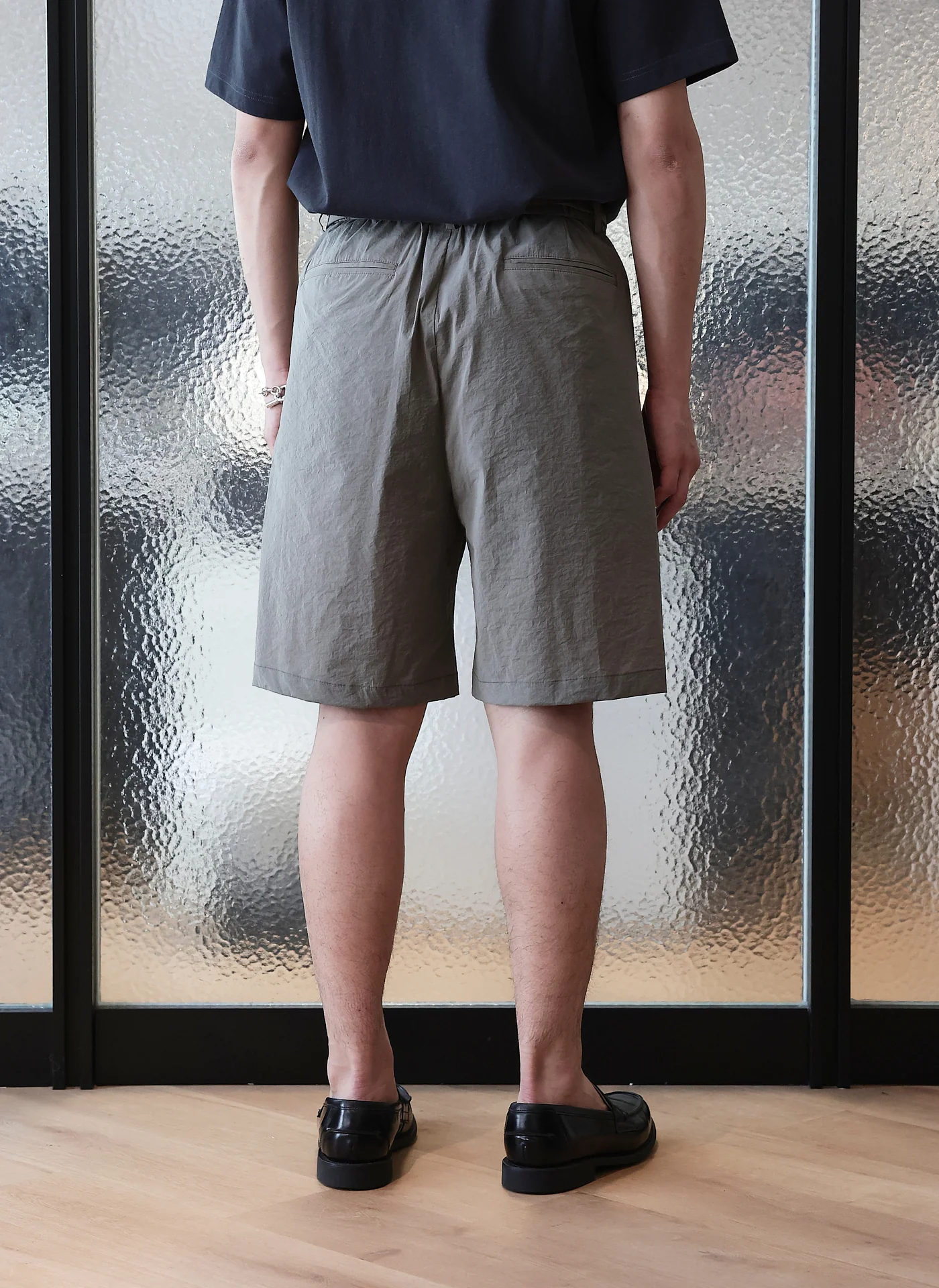 Nylon Wide Shorts - Umamrii