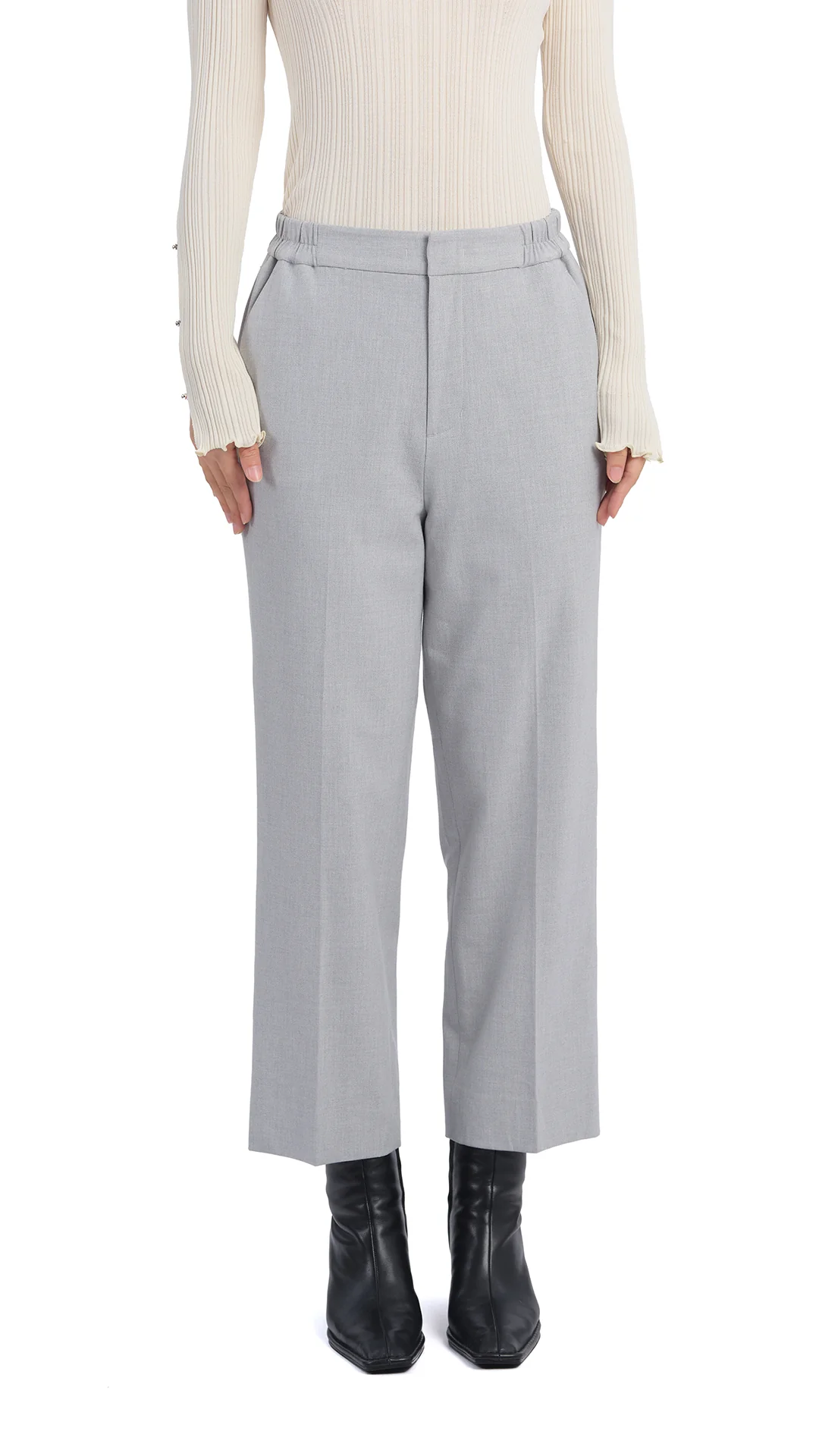 Straight-Leg Trousers - Umamrii