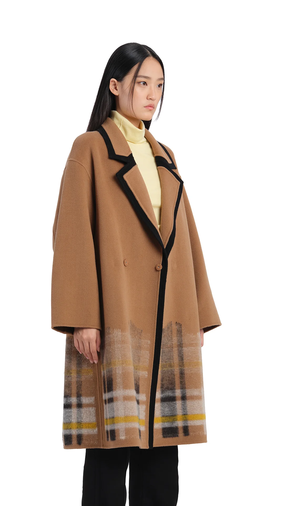 Needle Punch Double Face Coat - Umamrii