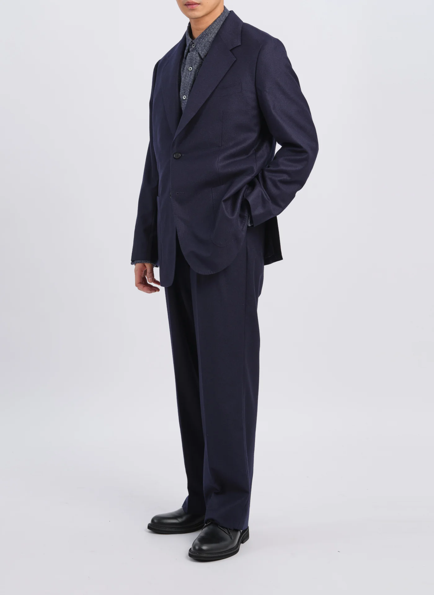 Marzotto Extrafine Wool Suit Pants - Umamrii